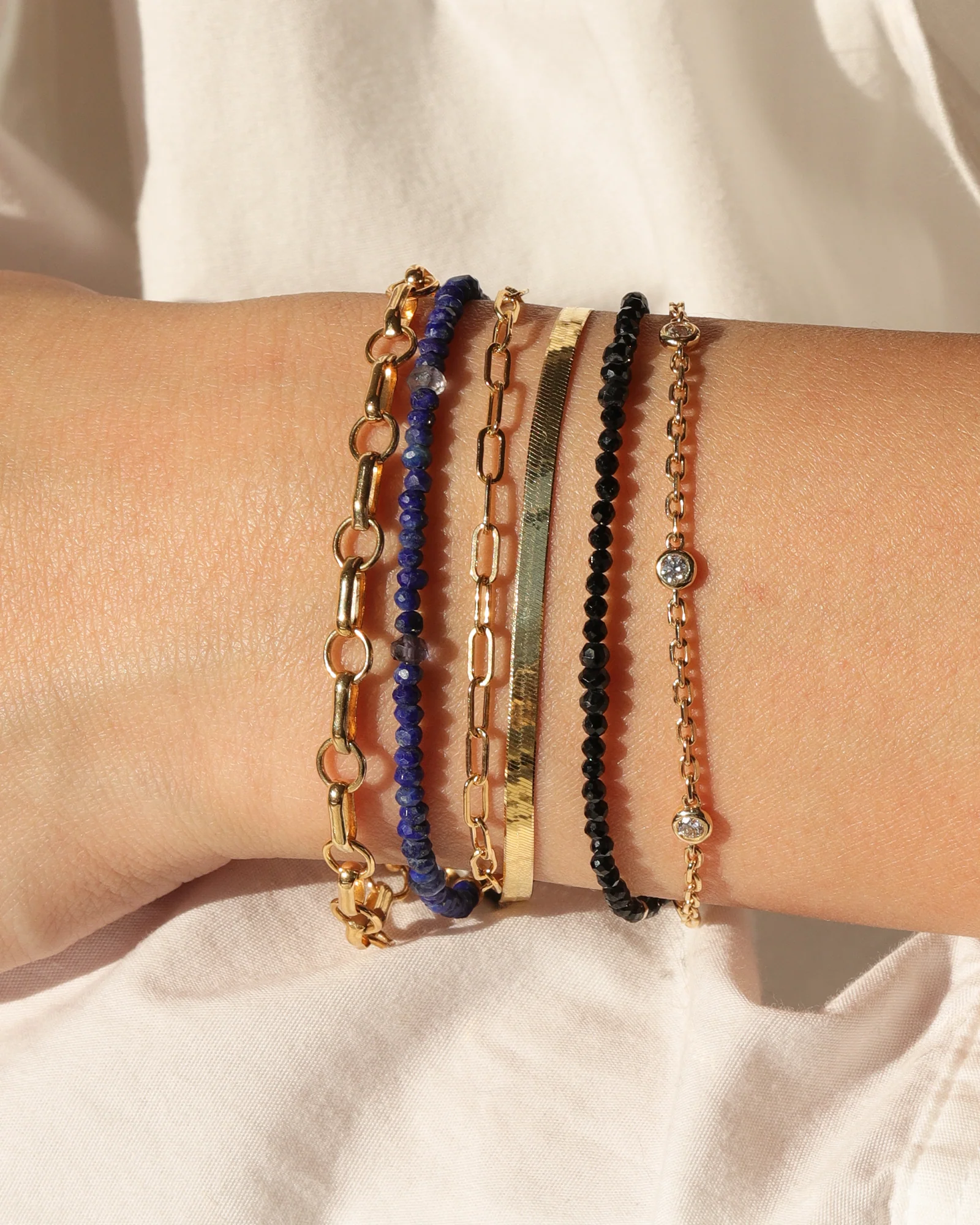 Belcher Rolo Chain Bracelet | Small - Image 3