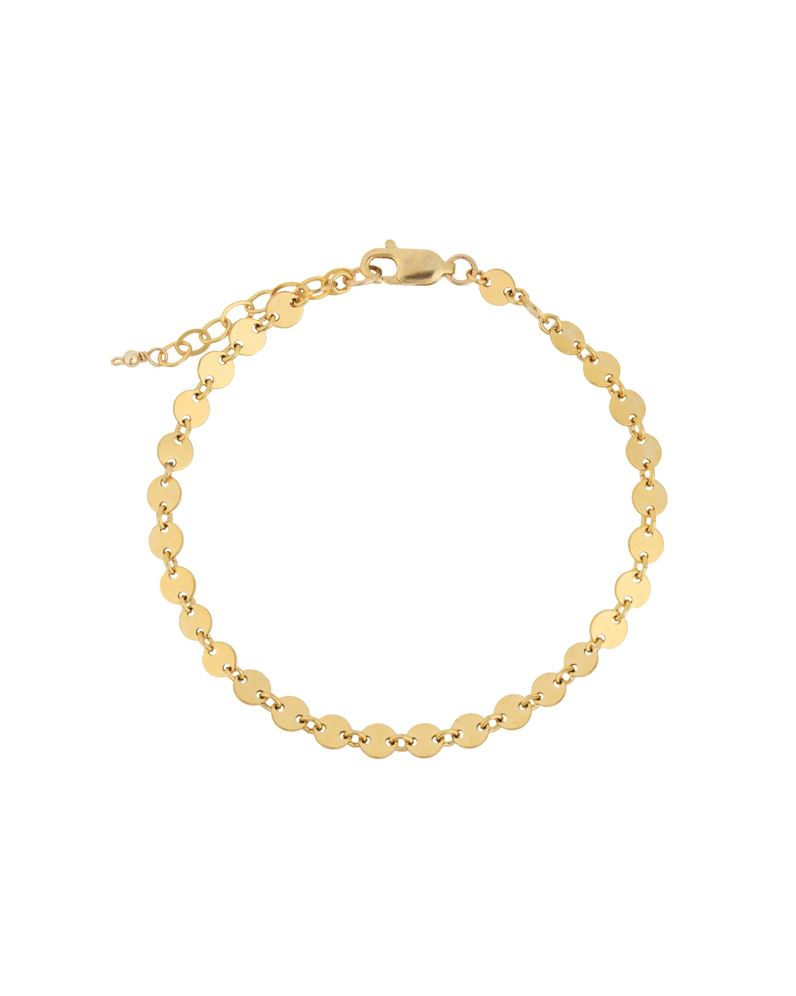 Coin Chain Bracelet