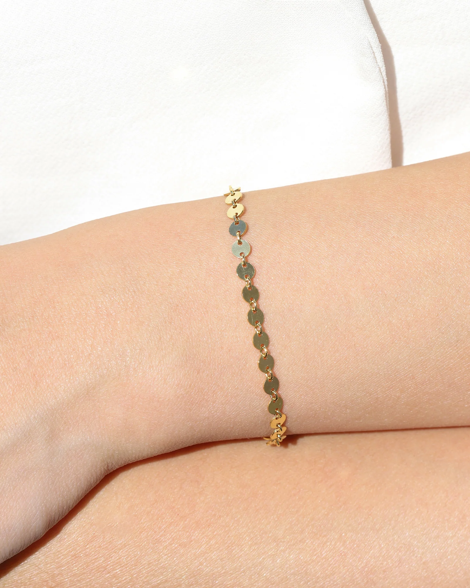 Coin Chain Bracelet - Image 3