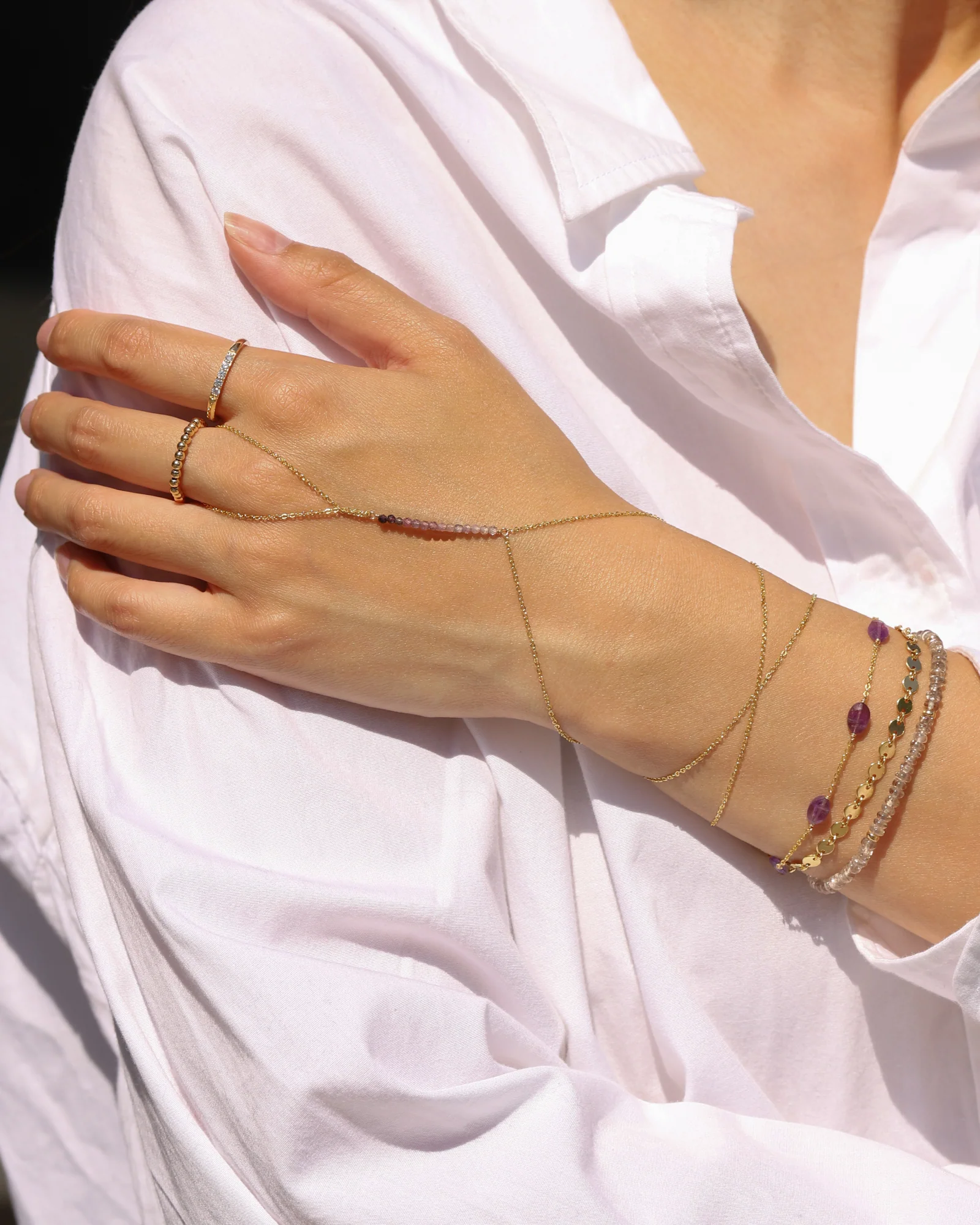 Coin Chain Bracelet - Image 4