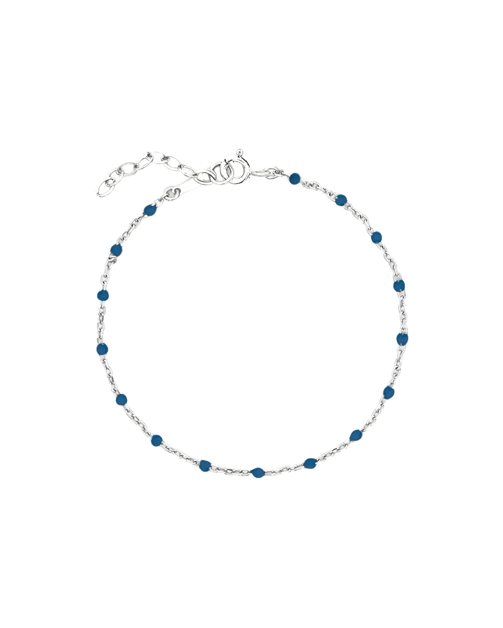 Enamel Beaded Chain Bracelet