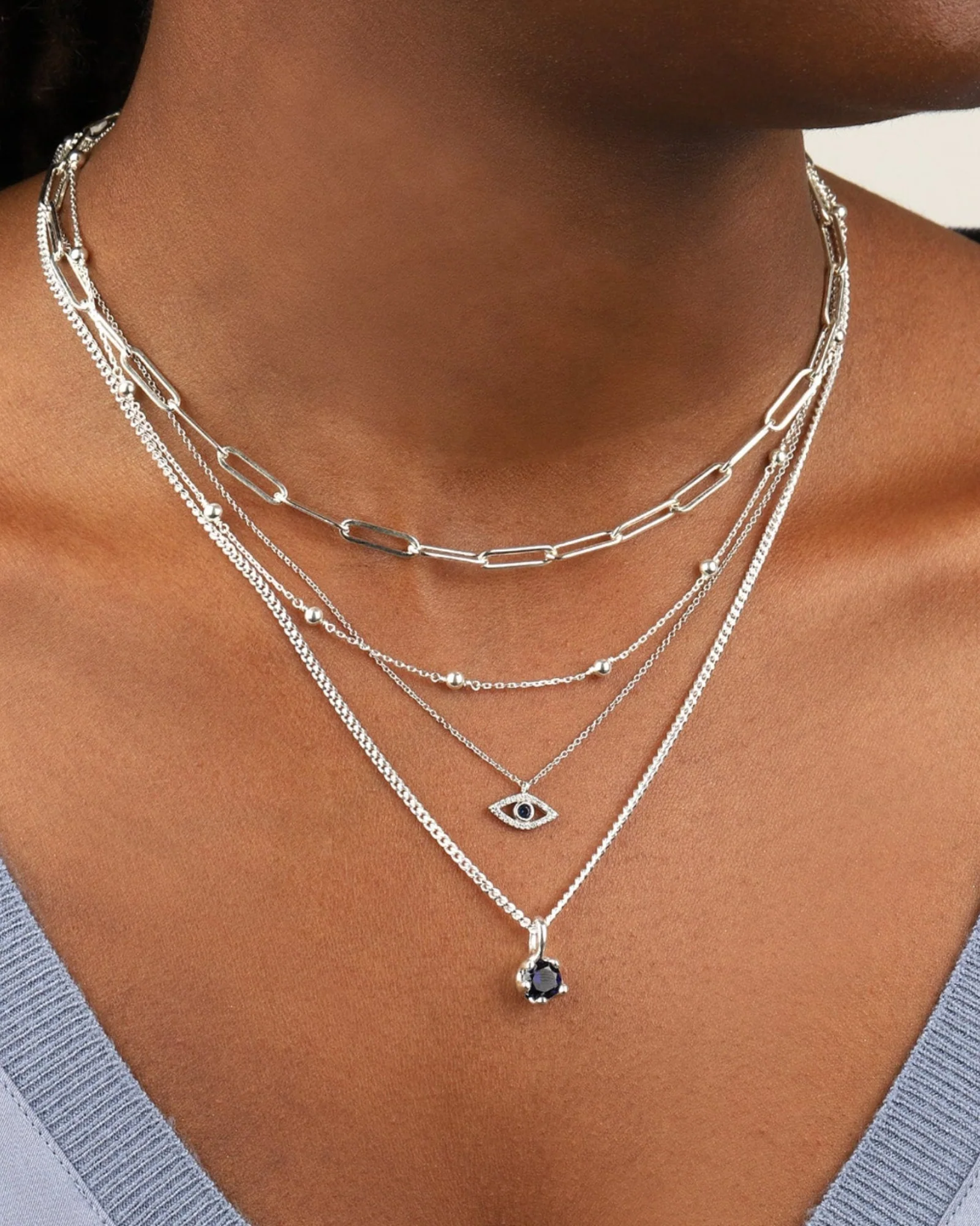 Paperclip Chain Necklace | Large - Image 2