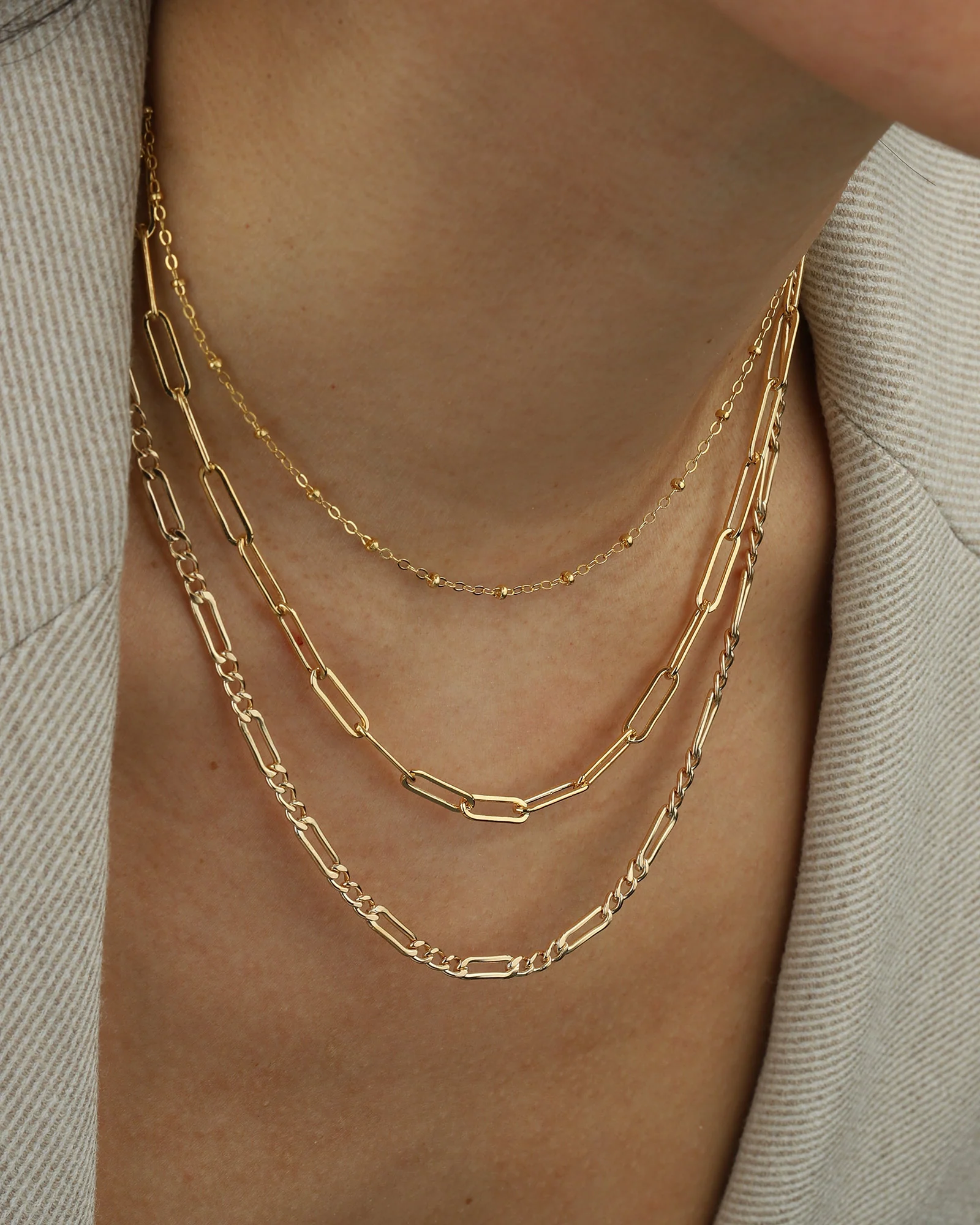Paperclip Chain Necklace | Large - Image 2