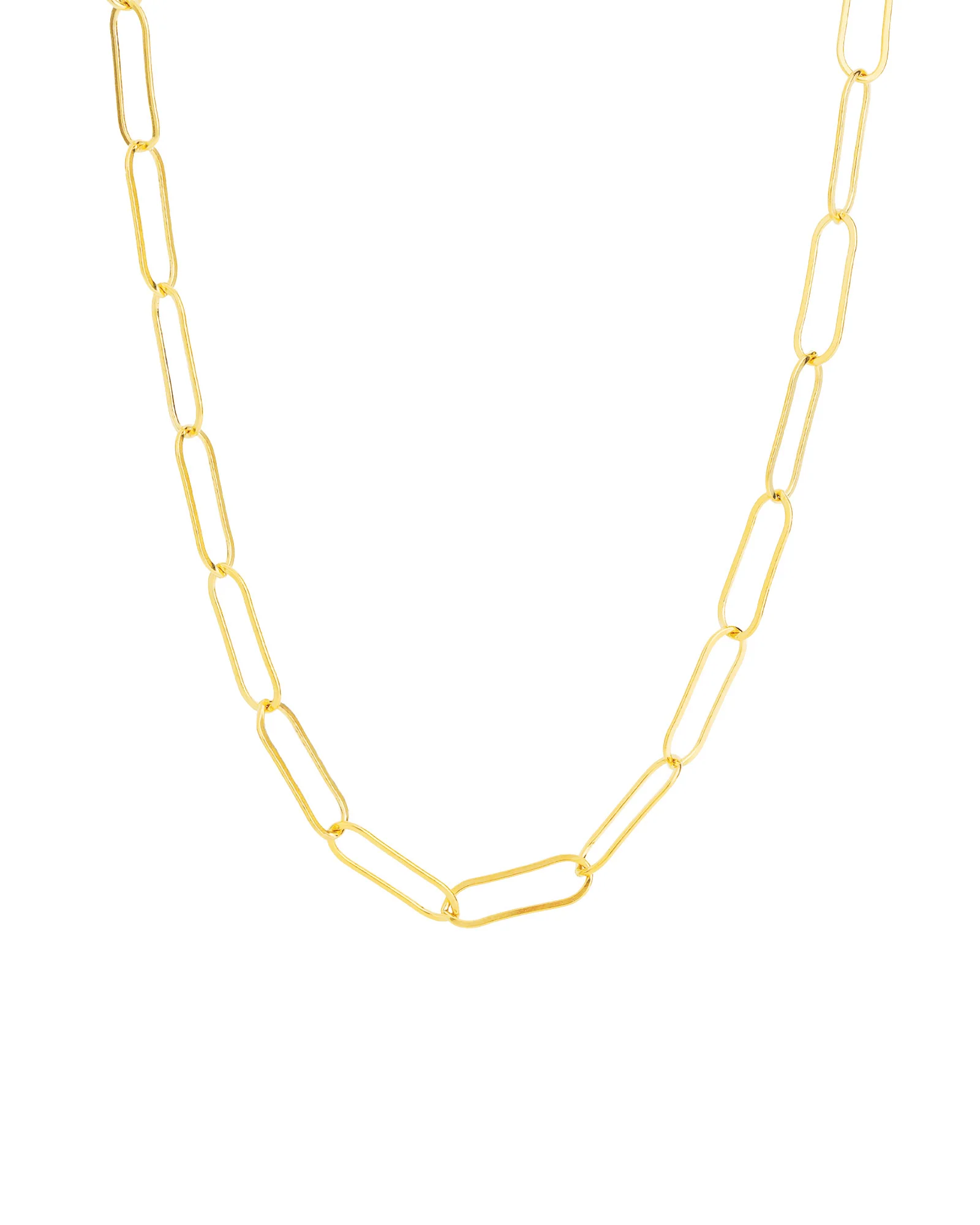 Paperclip Chain Necklace | XL
