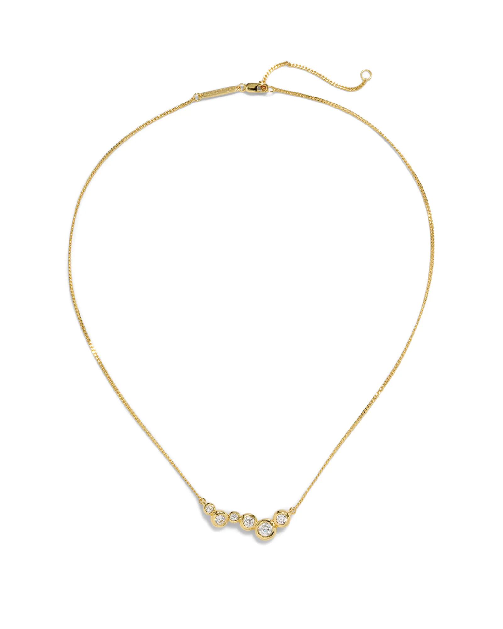 Asterales Gold CZ Constellation Necklace - Image 3