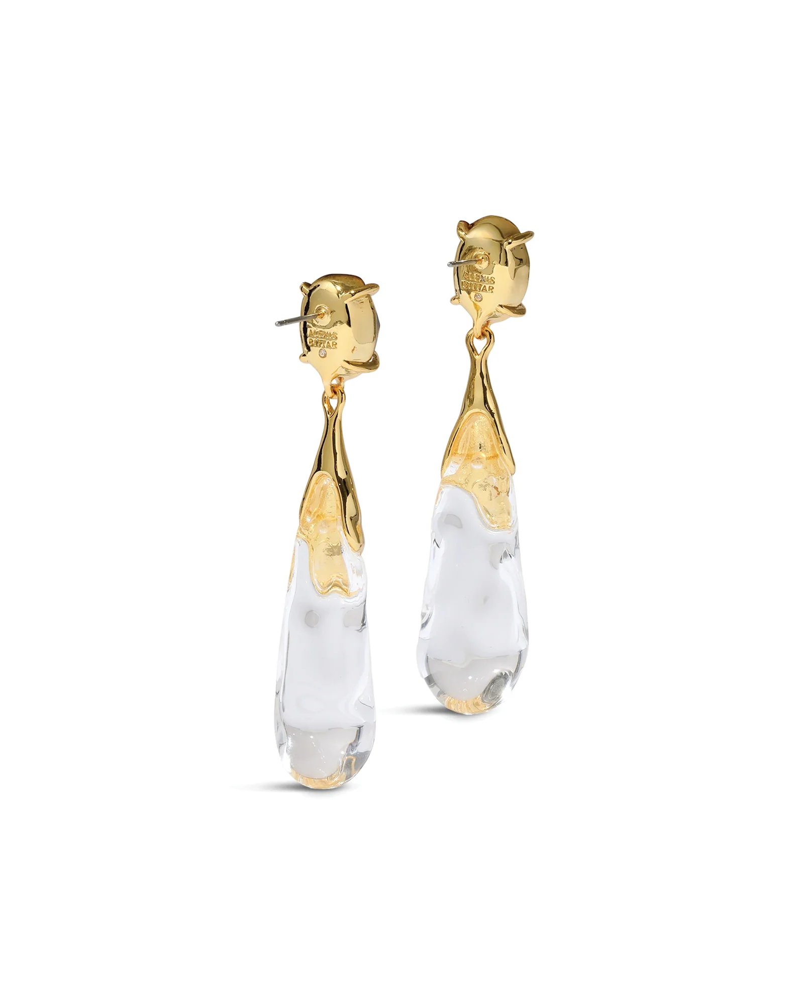 BonBon Crystal Small Teardrop Earrings - Image 3