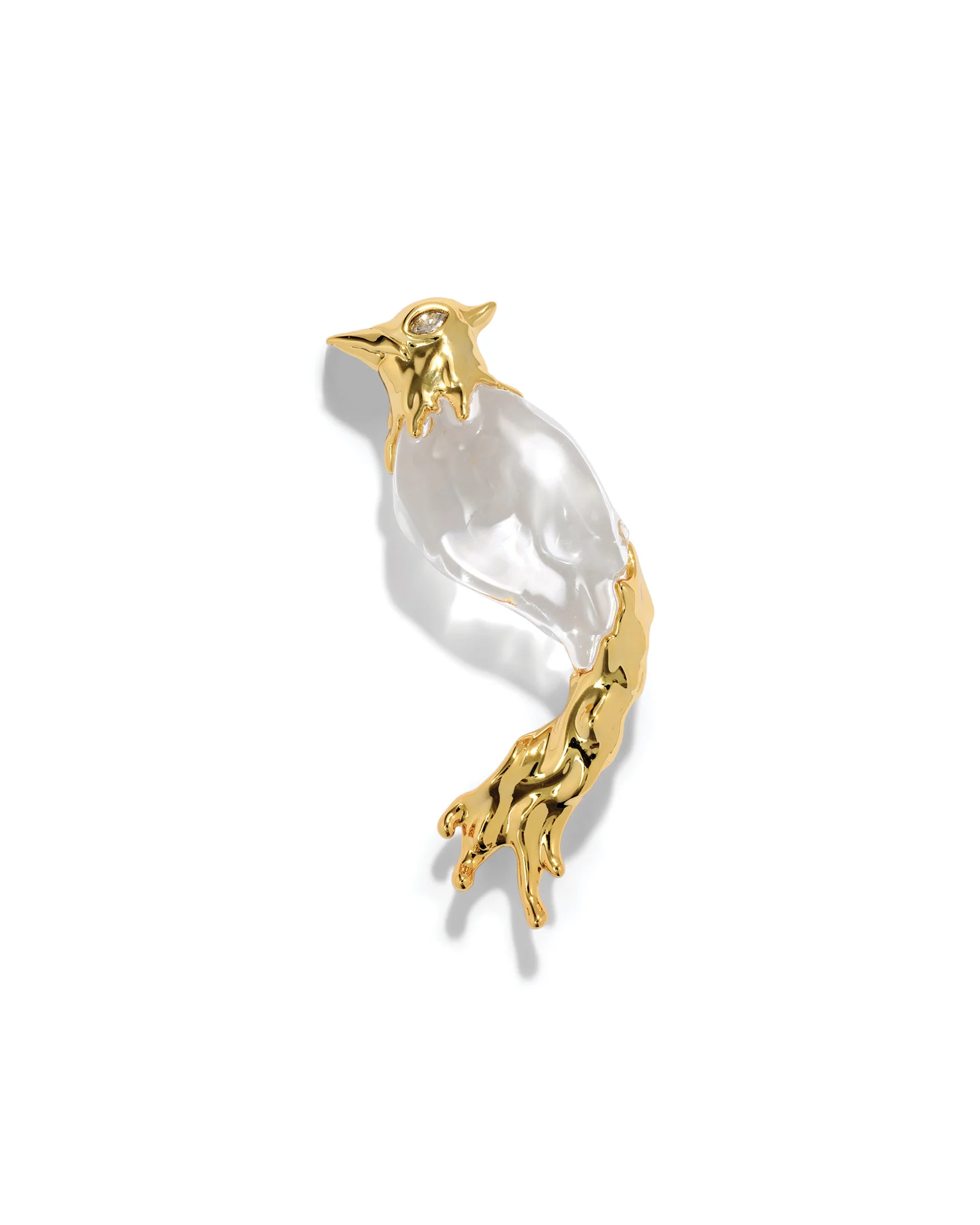 Liquid Lucite Cardinal Pin