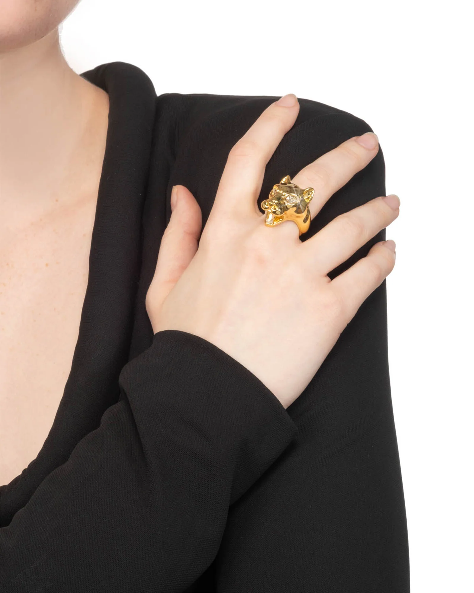 Panther Visage Ring - Image 4