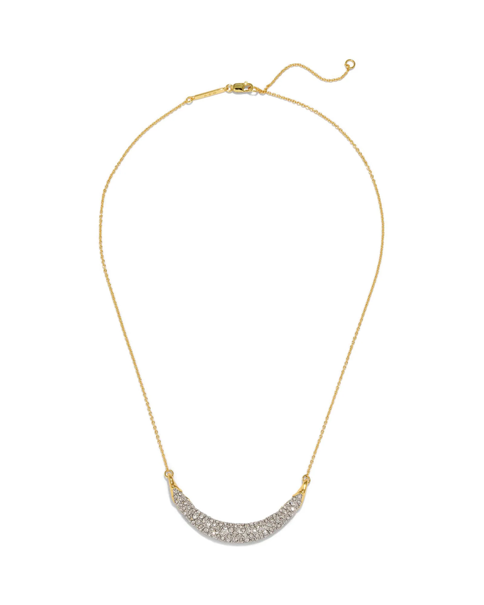 Solanales Crystal Crescent Necklace - Image 3