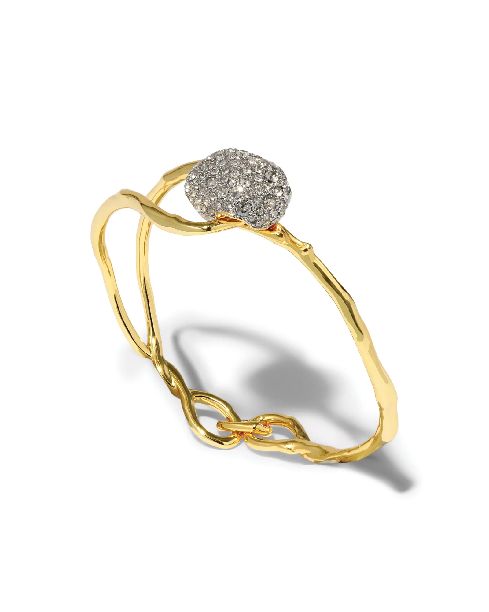 Solanales Crystal Pebble Clasp Bracelet - Image 3