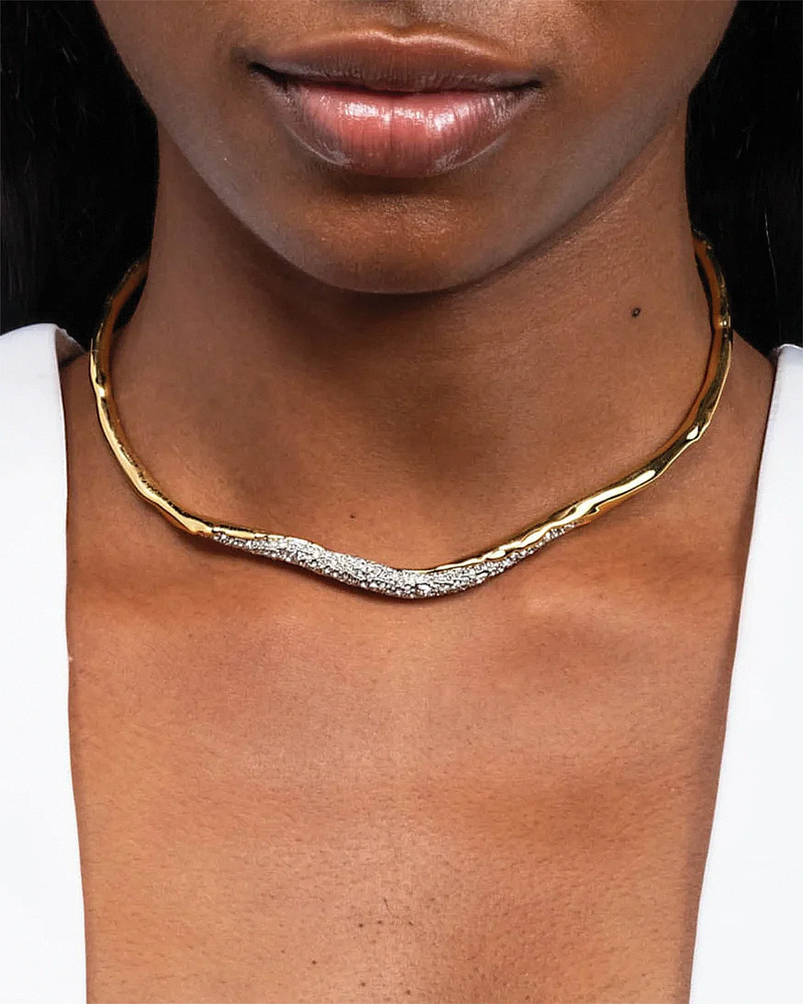 Solanales Crystal Skinny Collar - Image 4