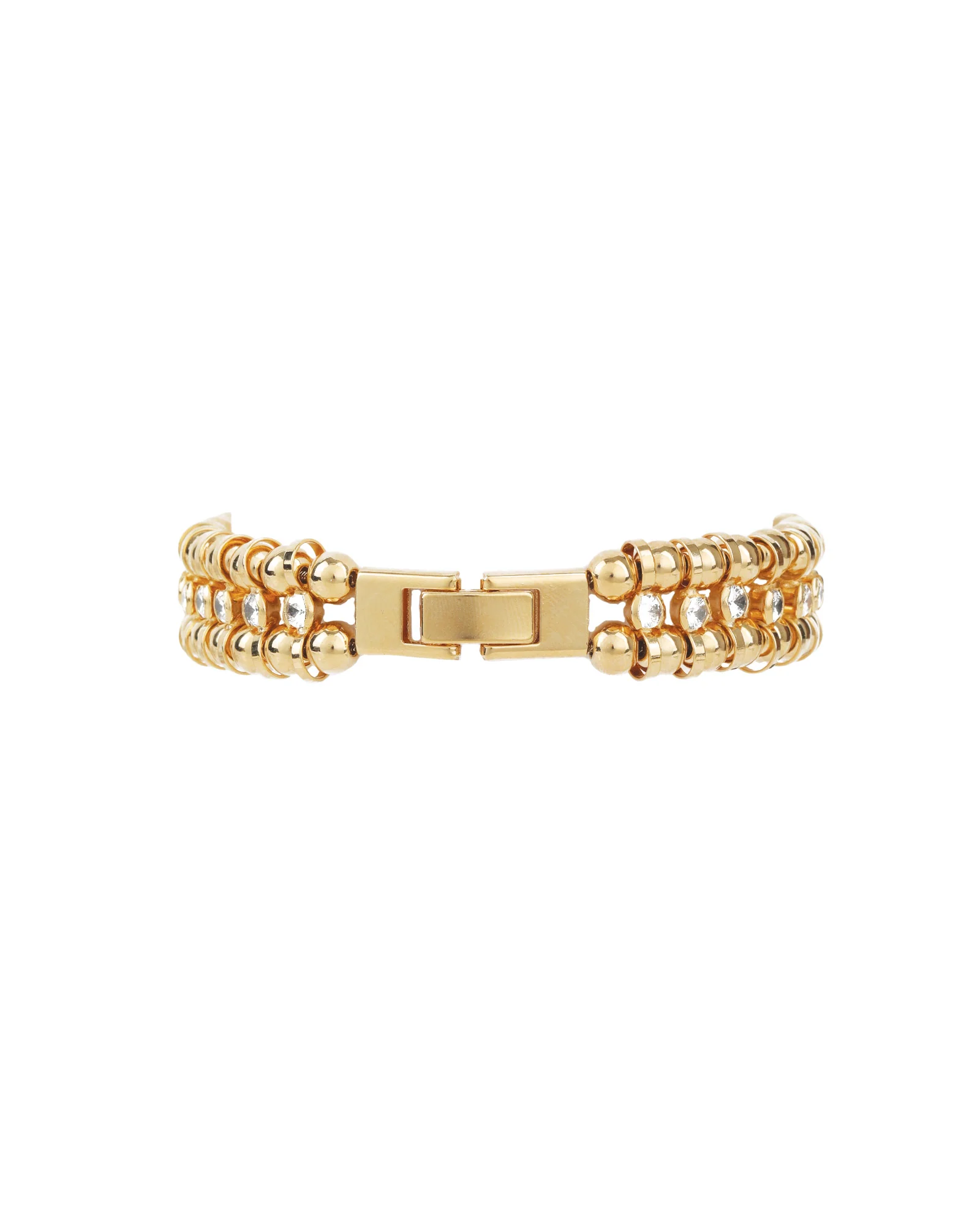 Ball CZ Tennis Bracelet - Image 3