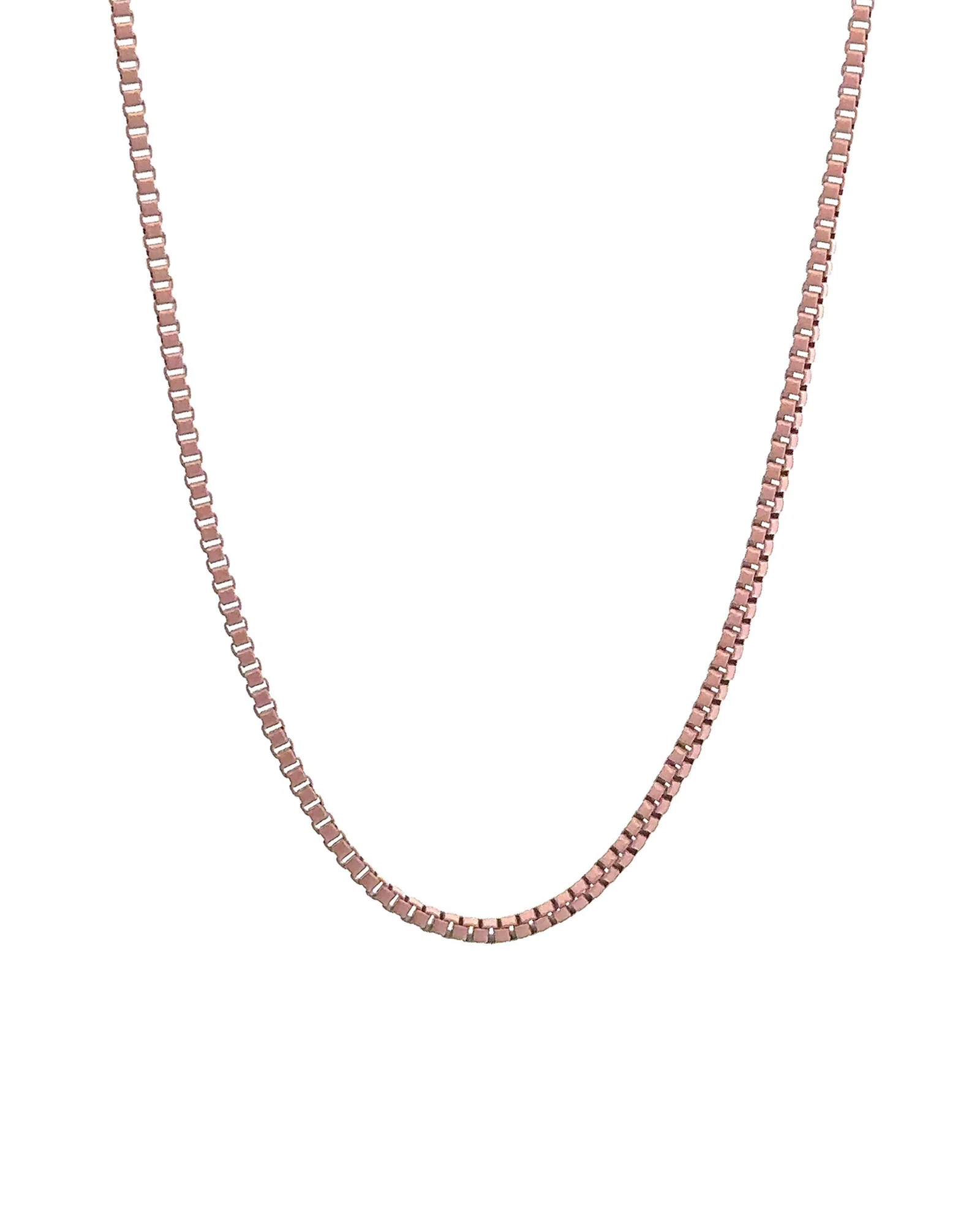 Box Enamel Necklace