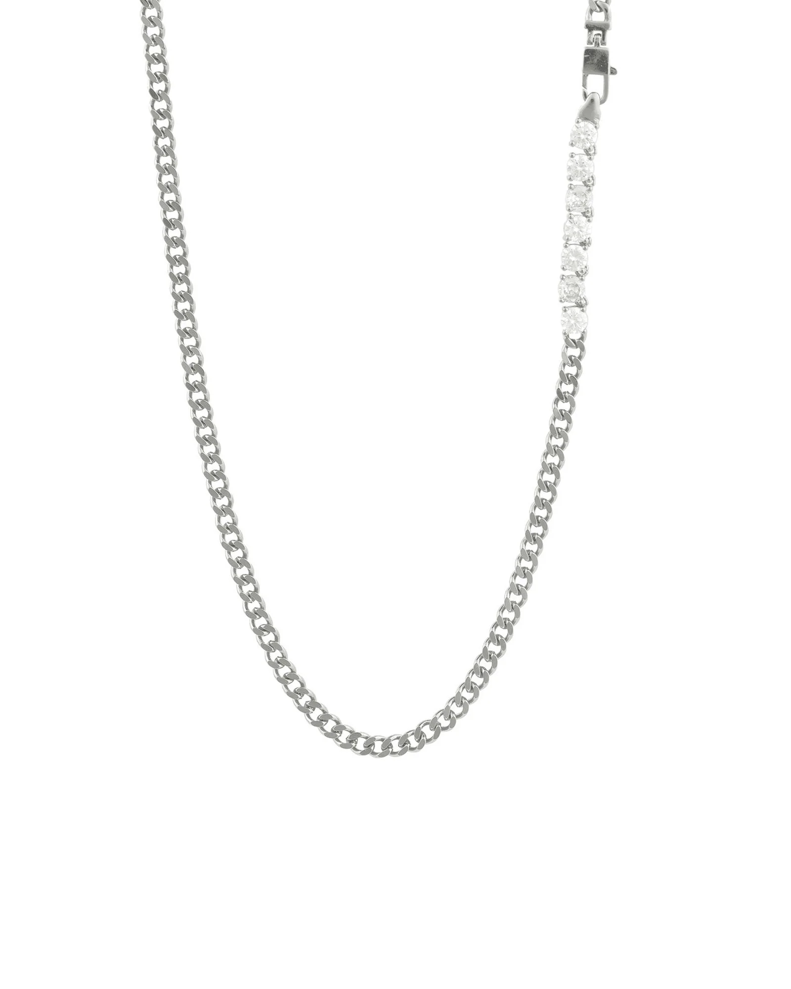 Cuban Link 7 CZ Necklace | 4mm