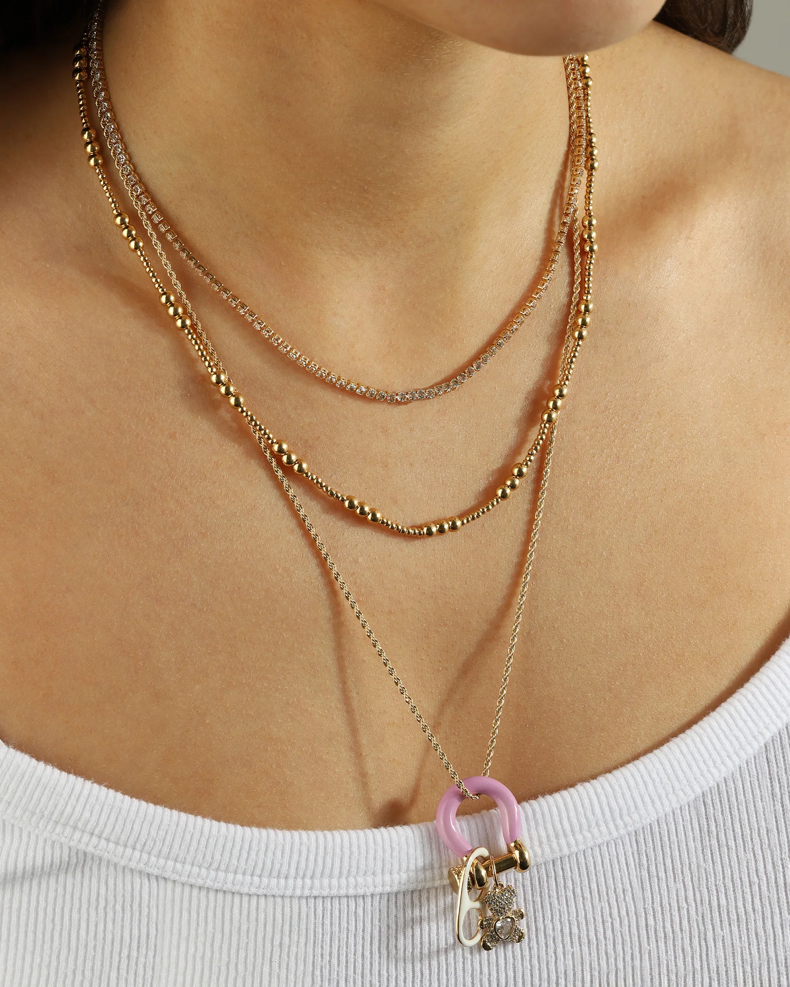 Pull Tab Enamel Charm - Image 2
