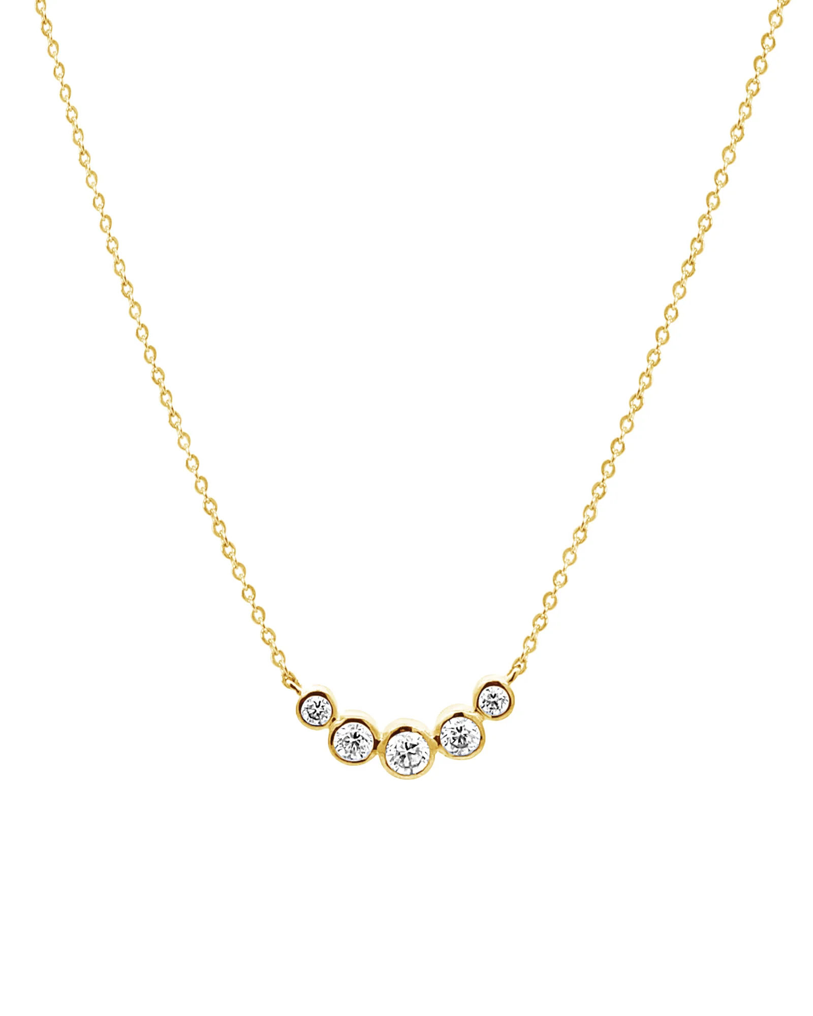 Diamond Arc Necklace