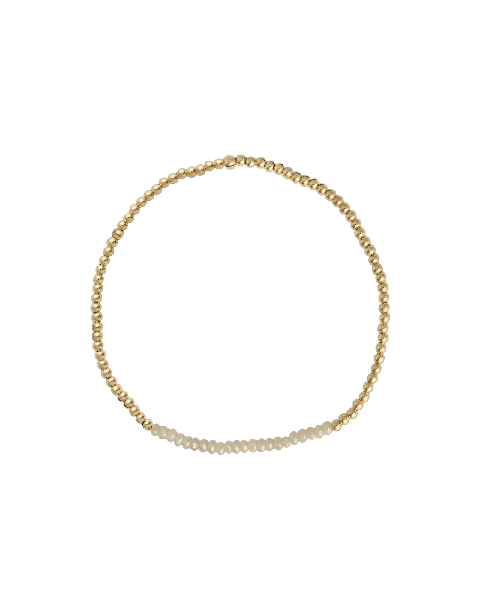 Beaded Crystal Bracelet | 2mm