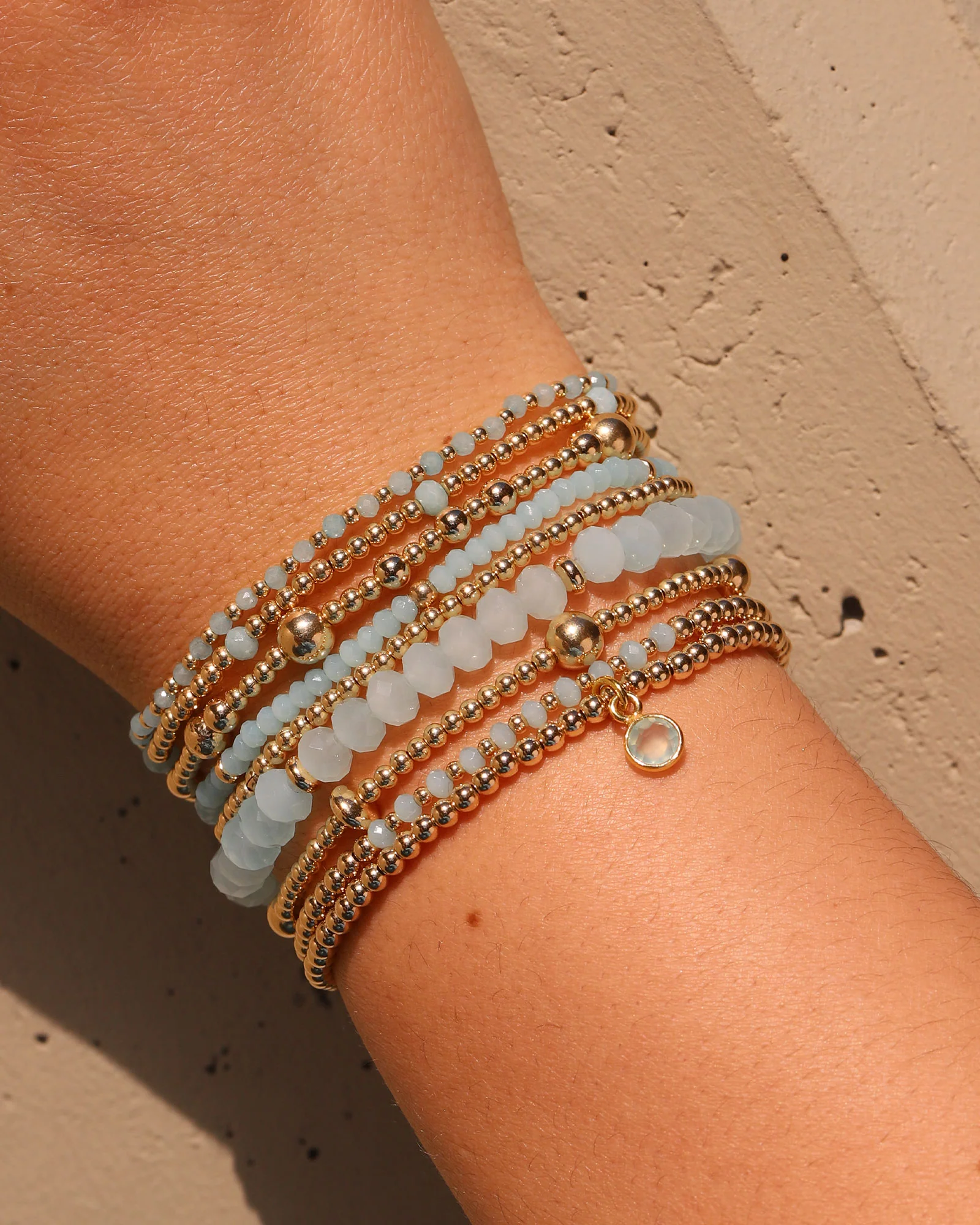 Mixed Beaded Bracelet | 2.5-6mm - Image 2
