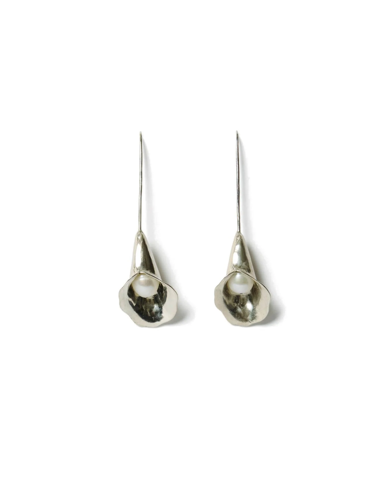 Calla Lily Drop Earrings