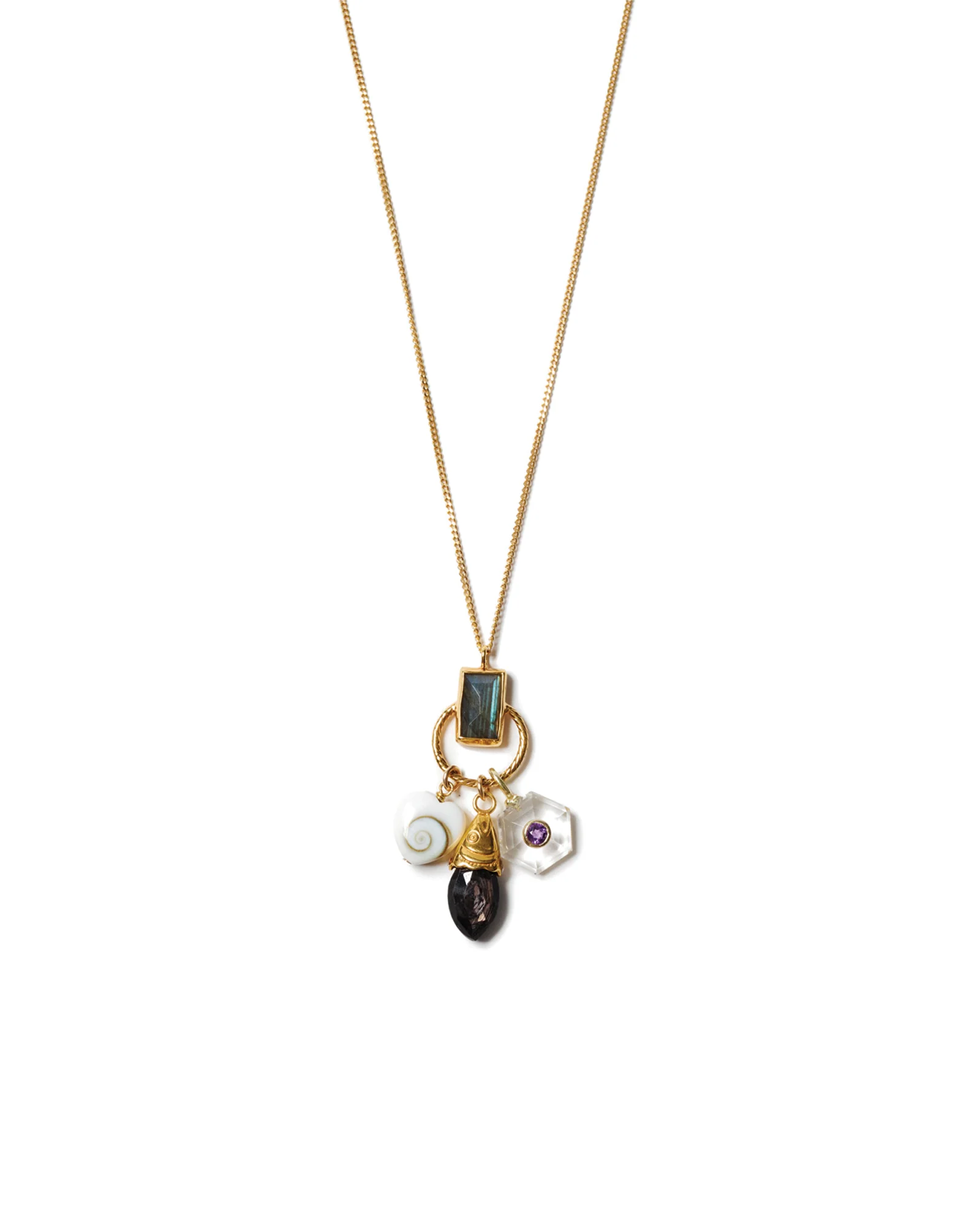 Trio Charm Necklace