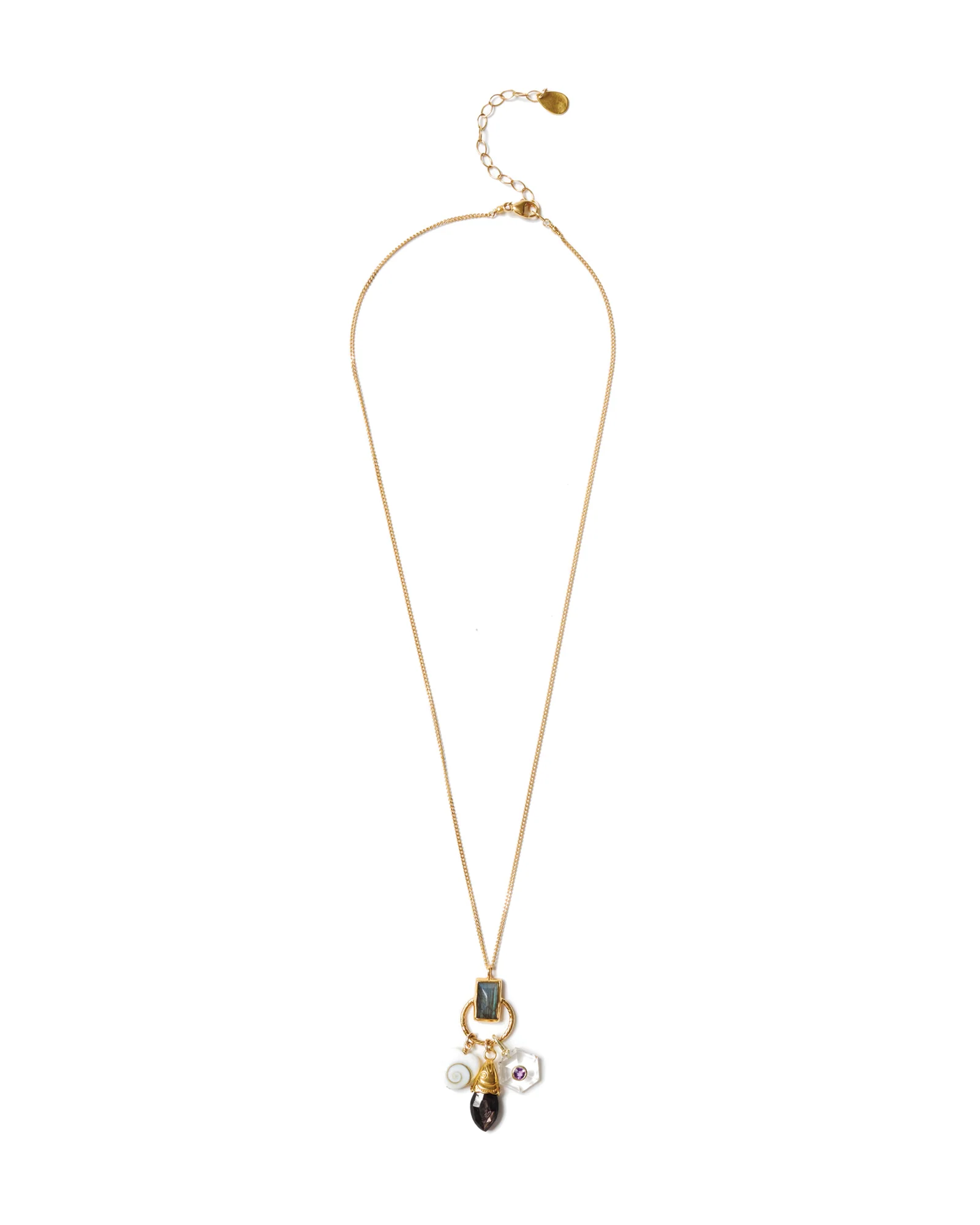 Trio Charm Necklace - Image 2
