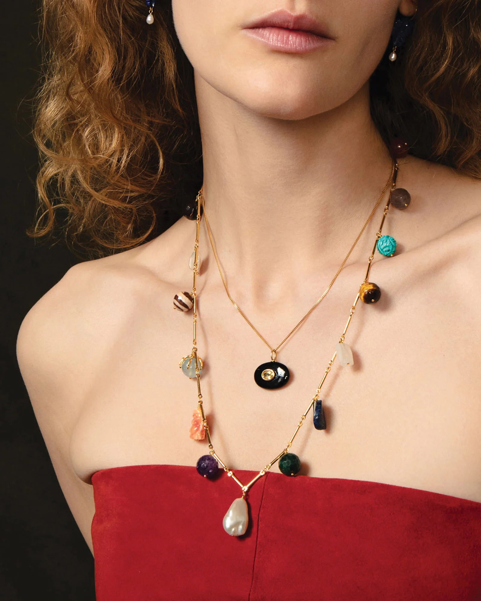 Seed Onyx Necklace - Image 2