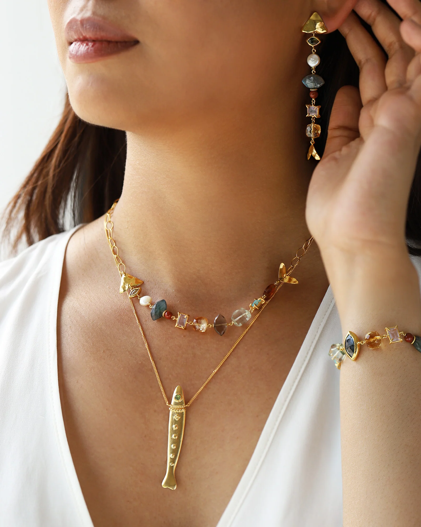 Lucky Catch Necklace - Image 2