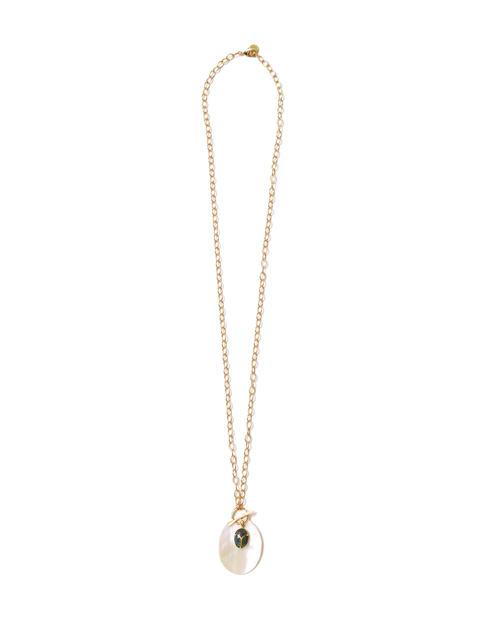 Scarab Toggle Necklace - Image 3
