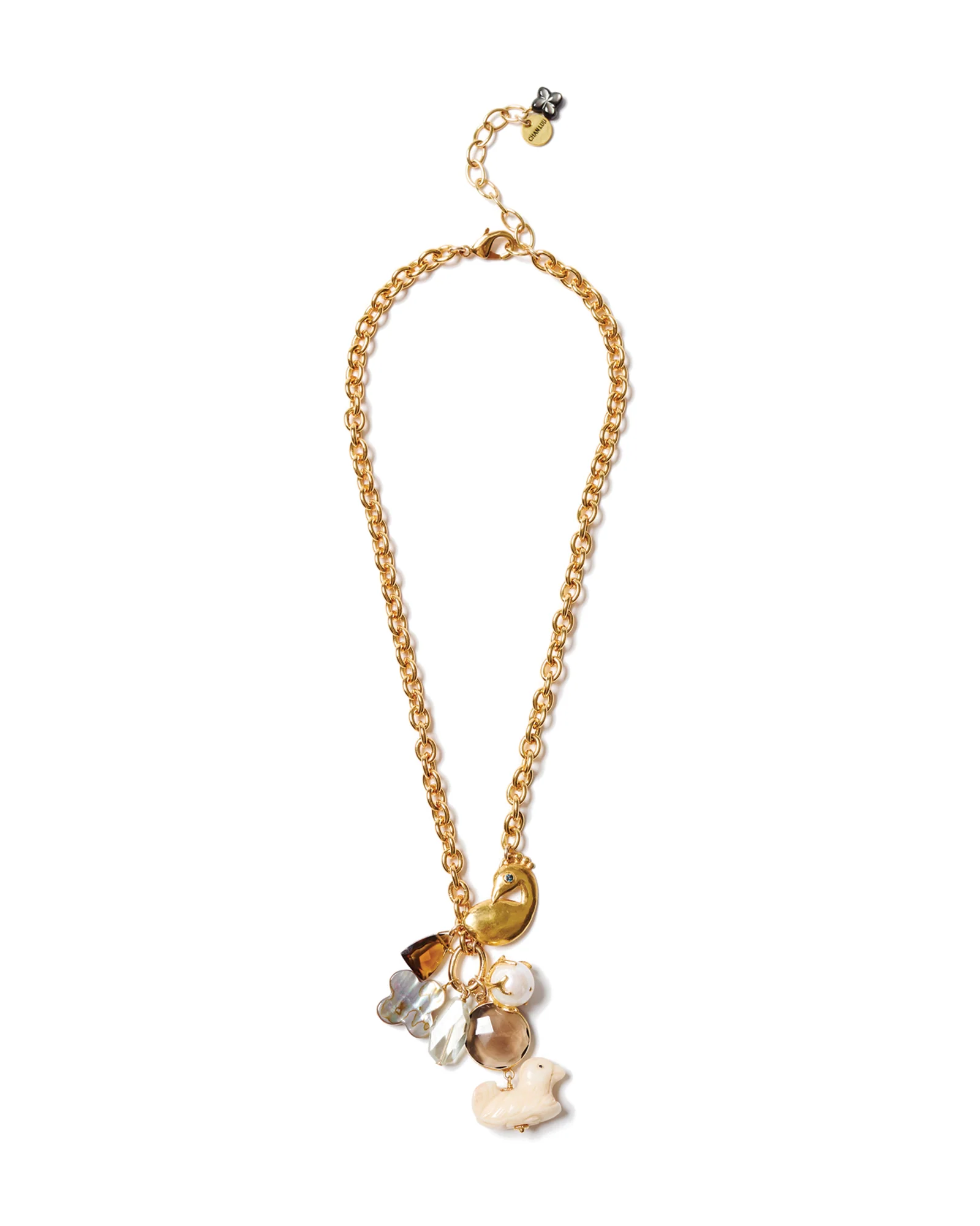 Peacock Charm Necklace - Image 3