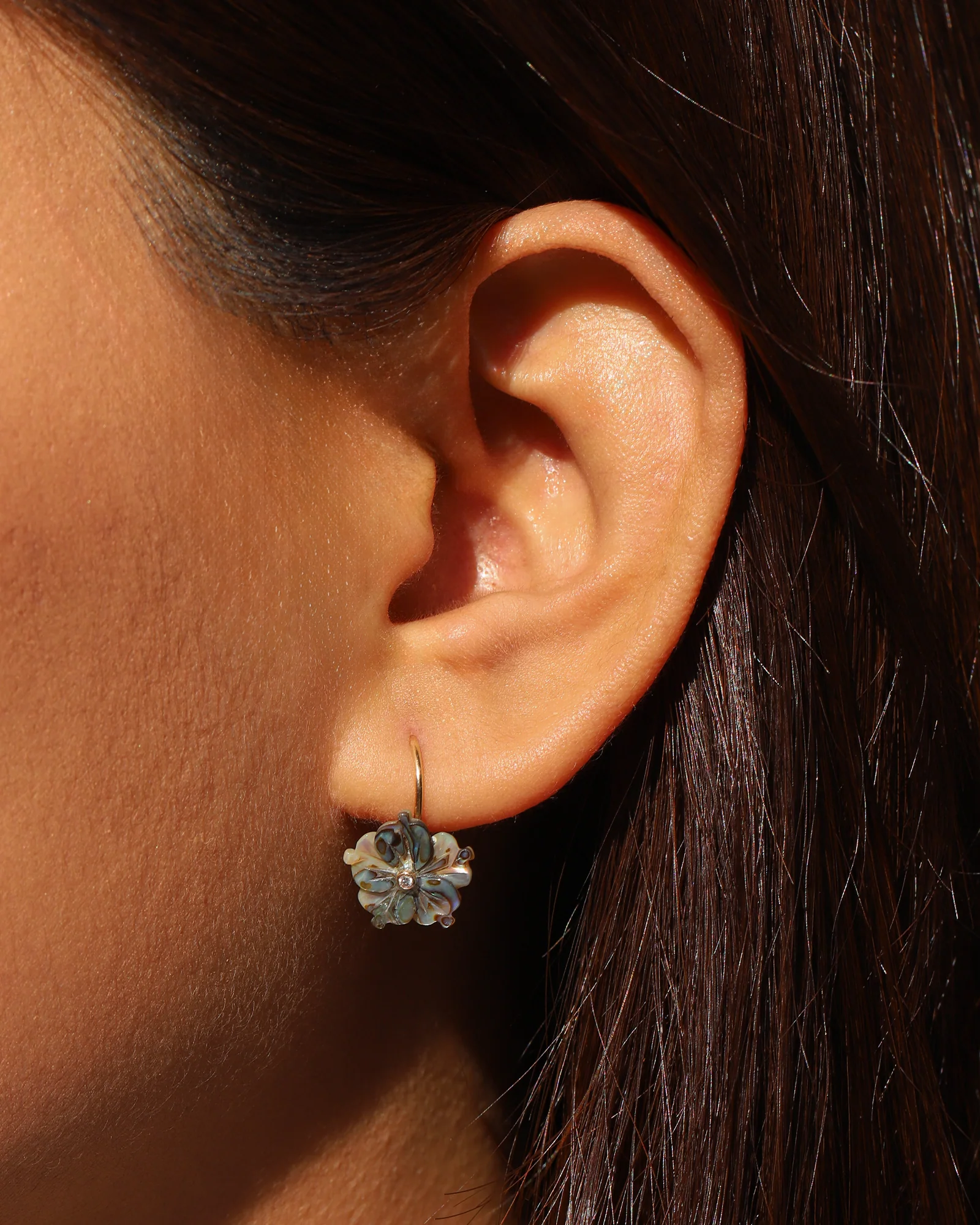 Plumeria Earrings - Image 2