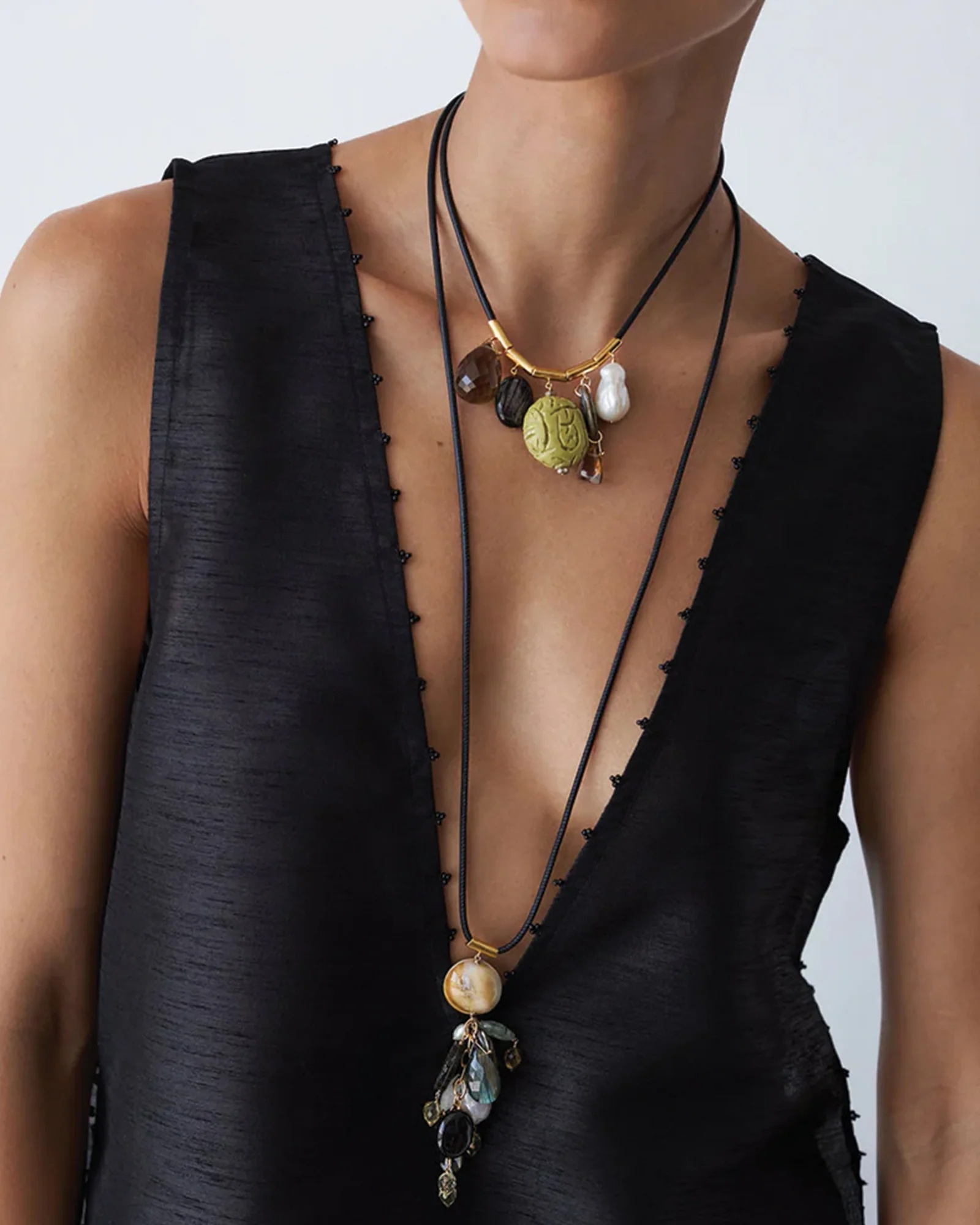 Serpentine Charm Necklace - Image 2