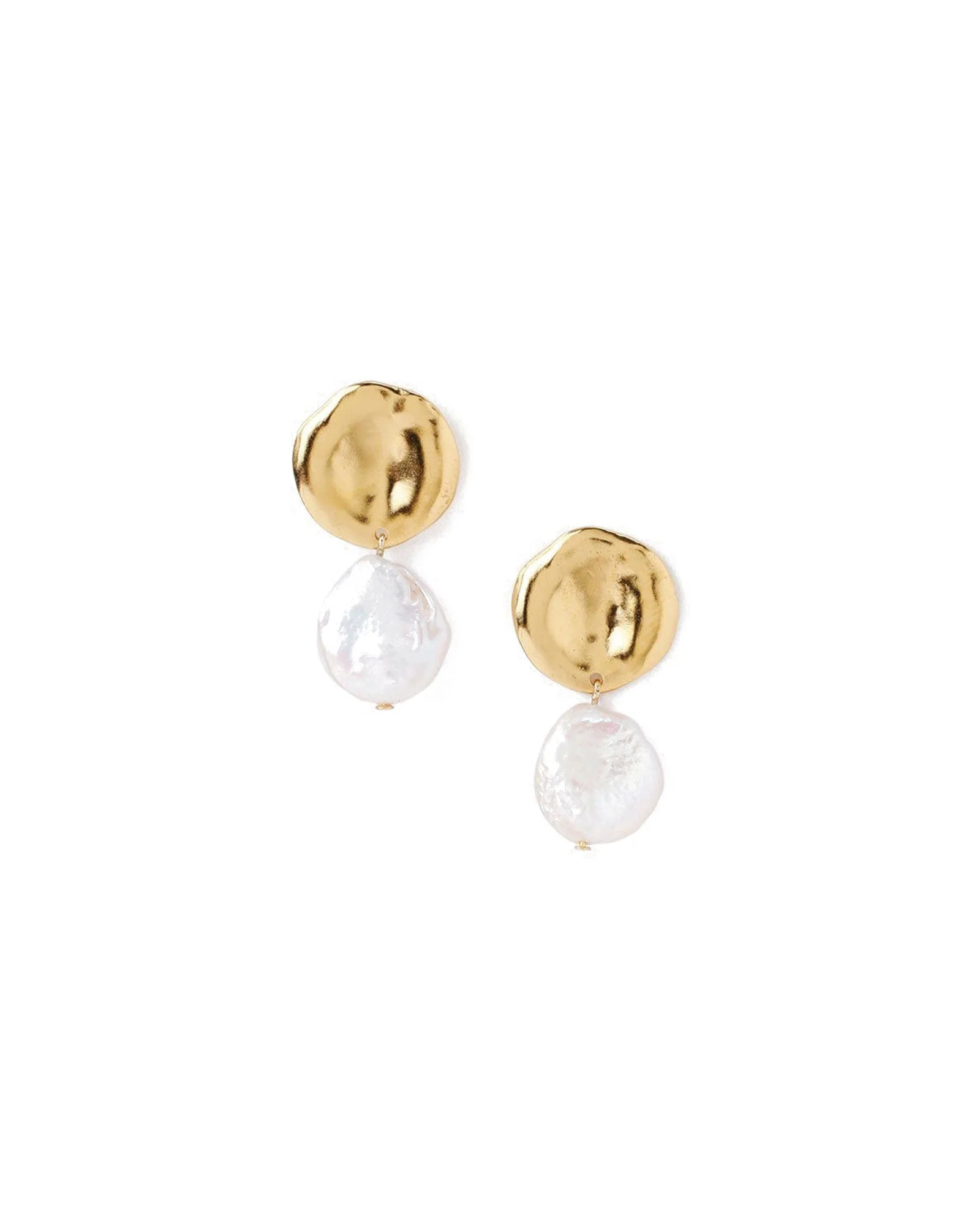 Tiered Coin Earrings