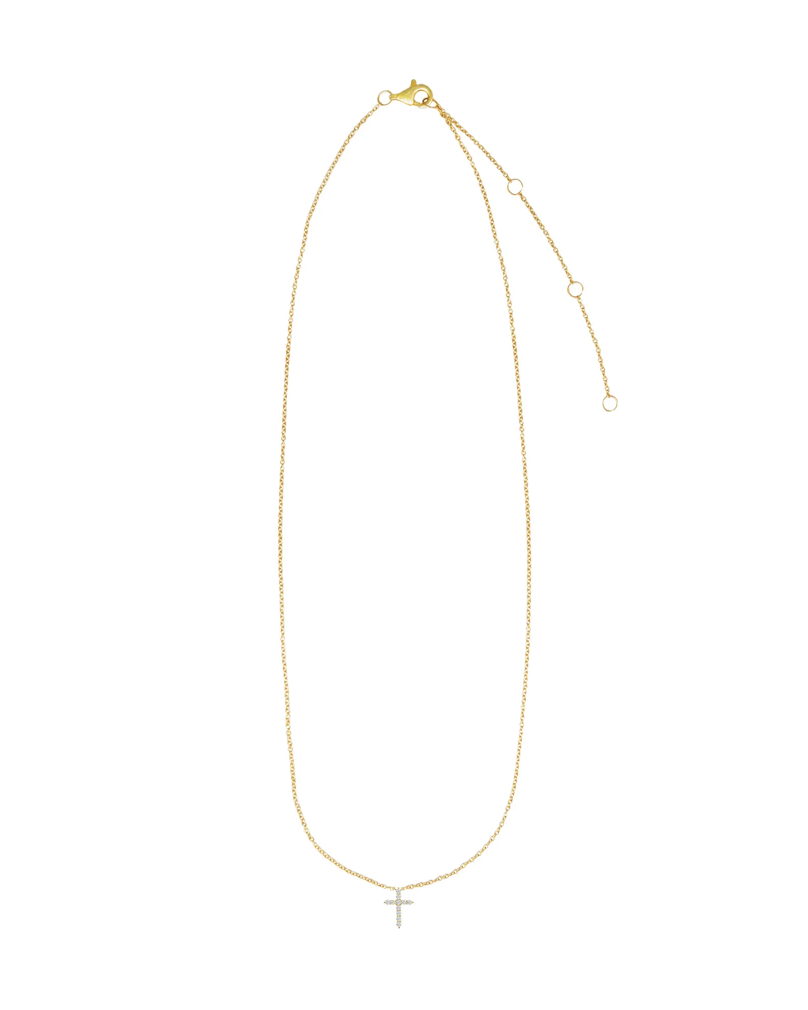 Cross Diamond Necklace - Image 3