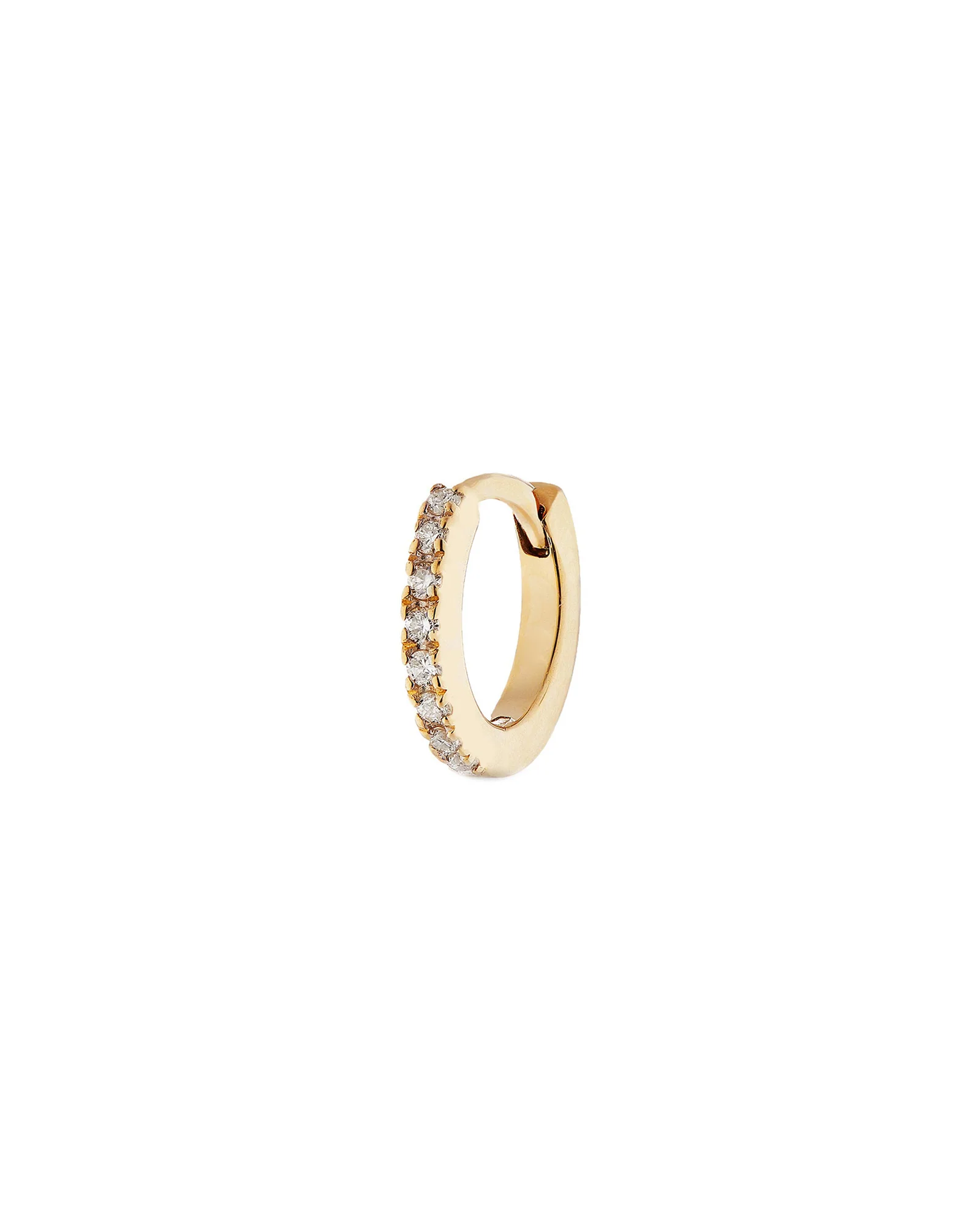CZ Single Huggie I 8mm