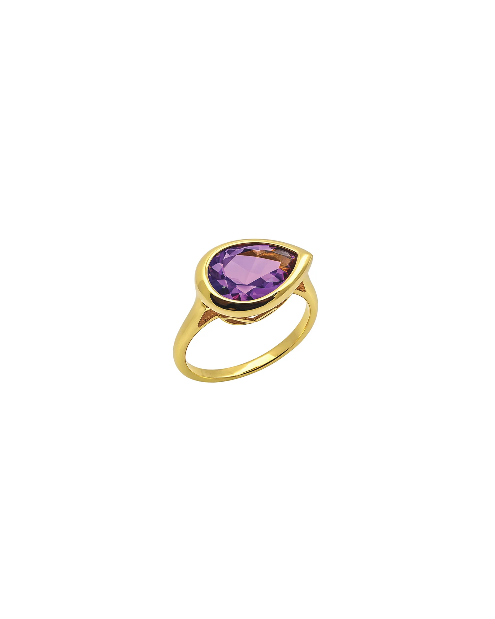 Teardrop Stone Ring