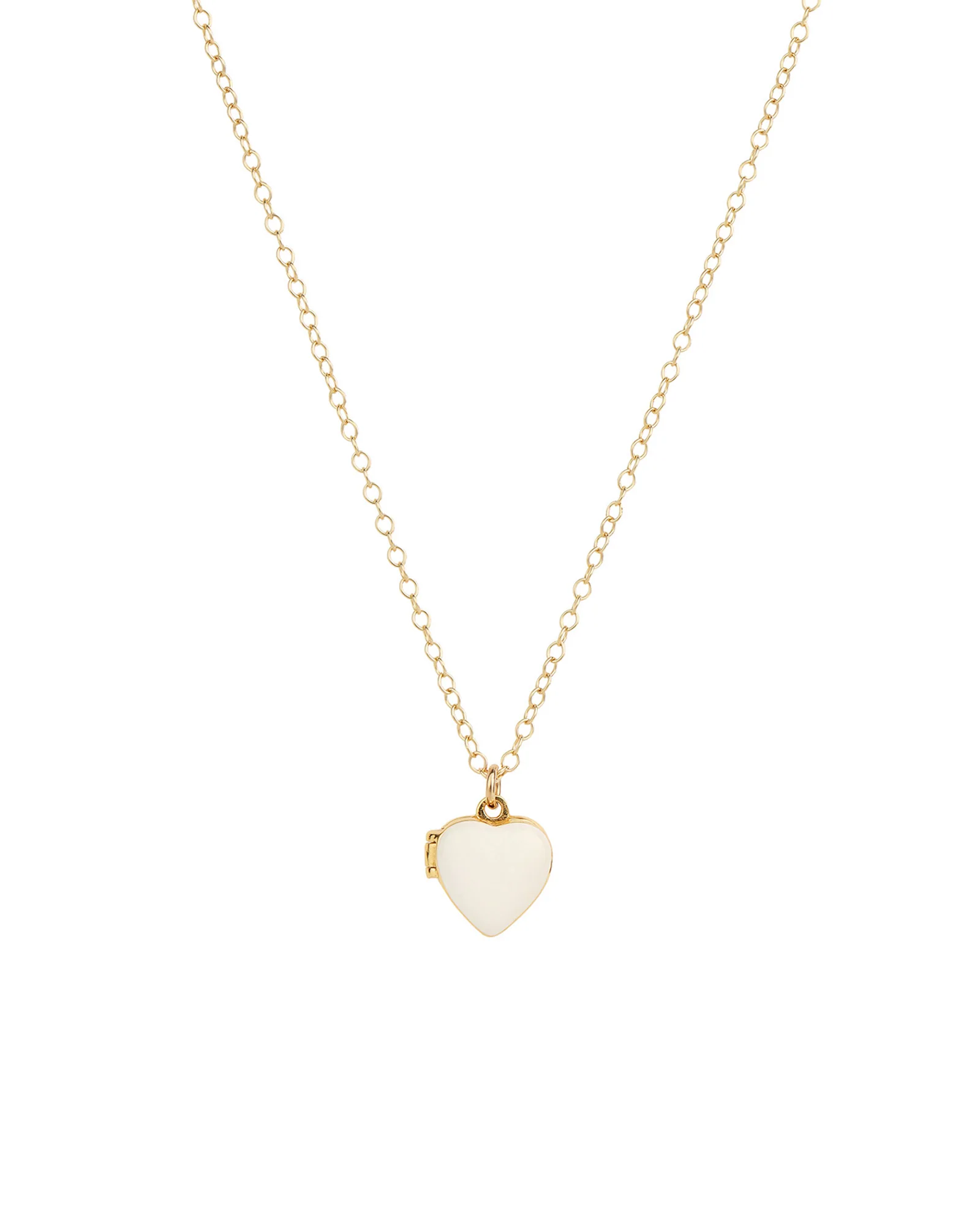 Enamel Heart Locket