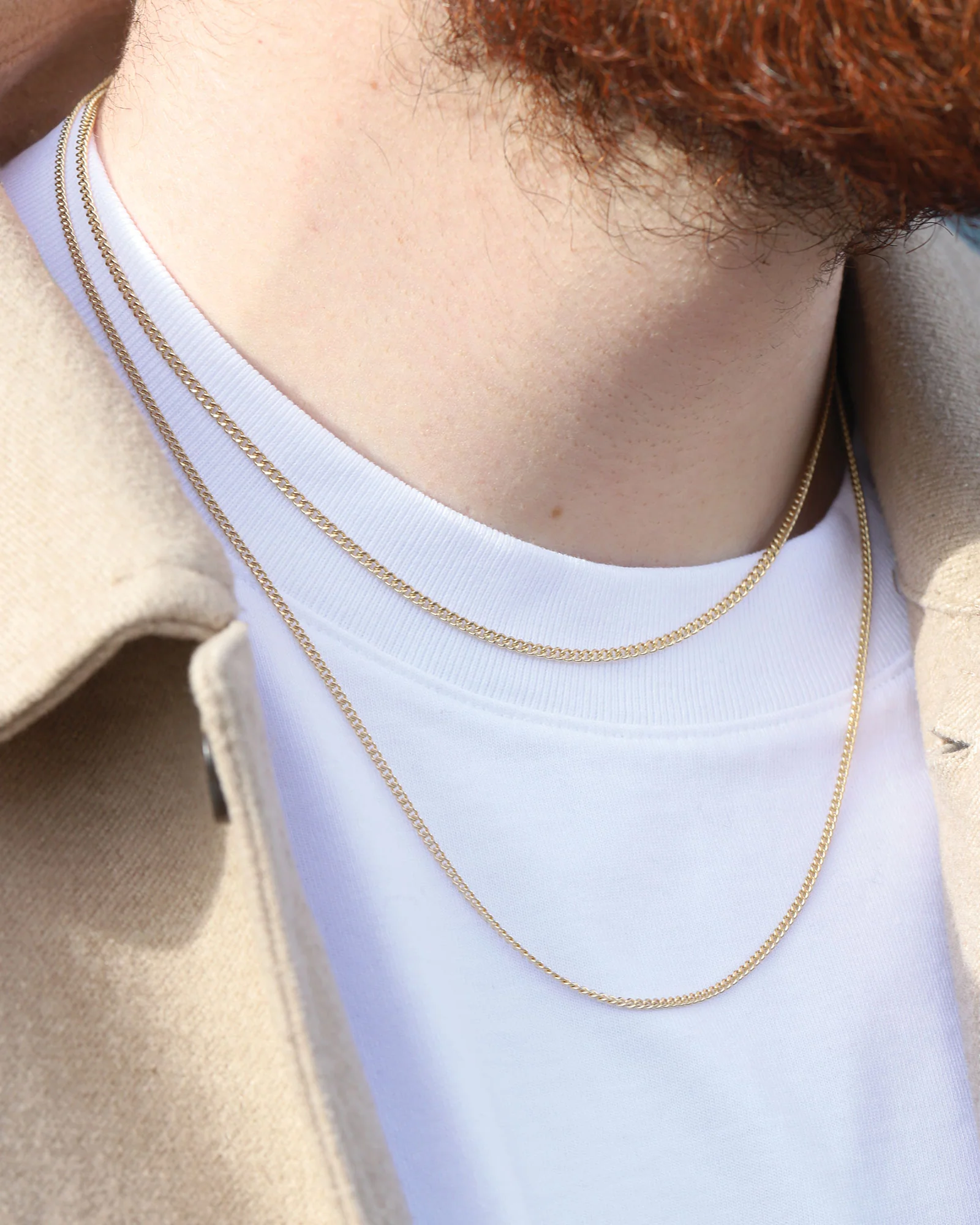 Curb Chain Necklace | 1.8mm - Image 2