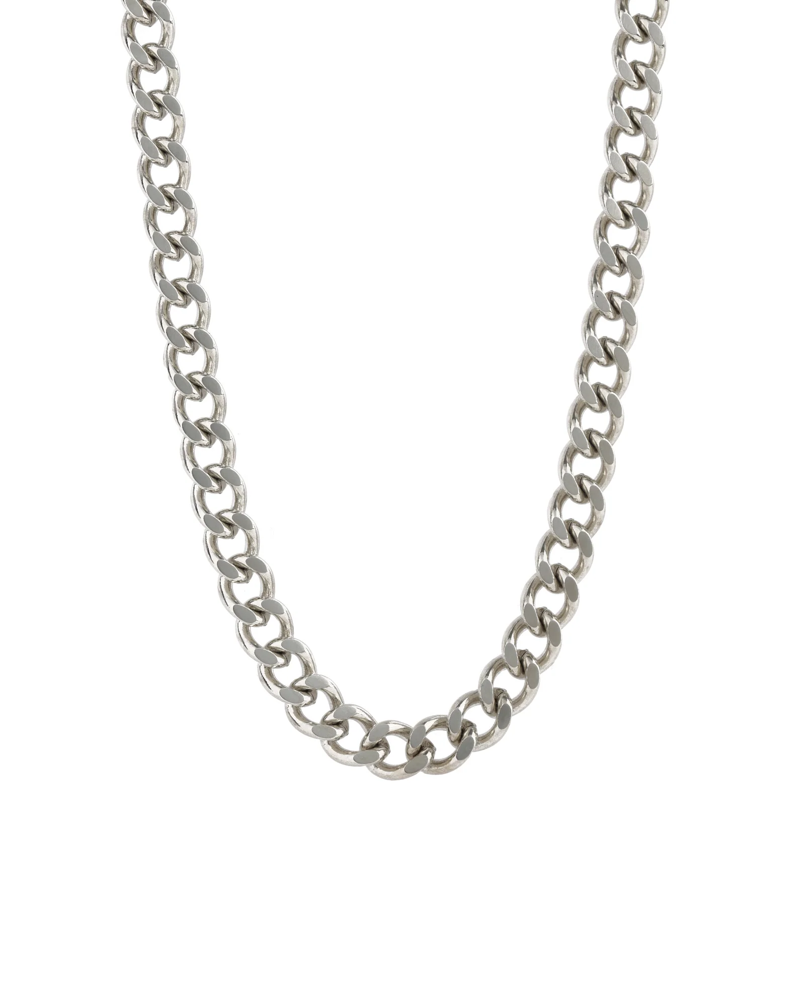 Diamond Cut Flat Curb Chain | 8mm