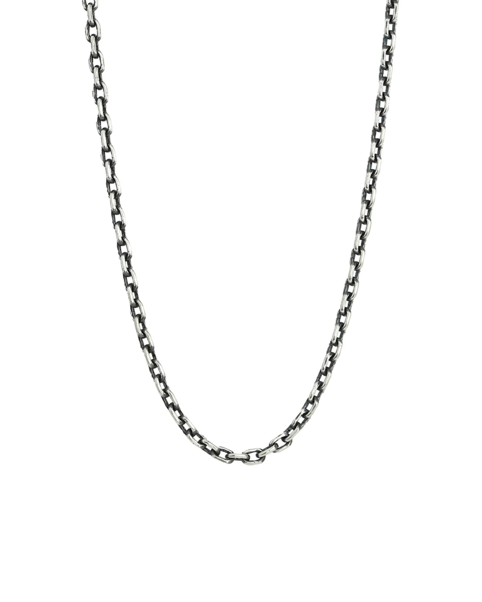 Rectangle Link Chain Necklace | 3.5mm - Image 3