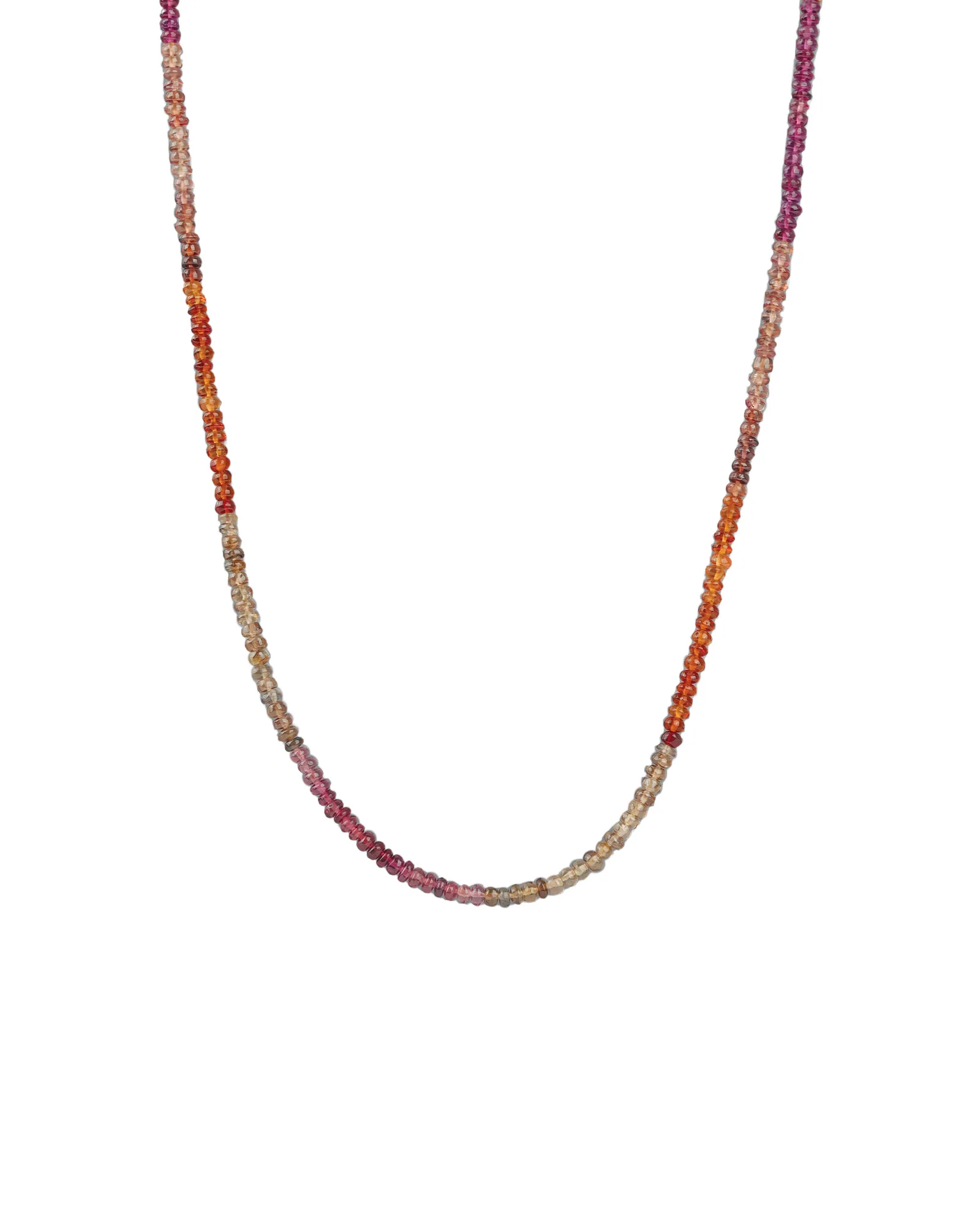Autumn Mix Beaded Necklace | 3.5mm