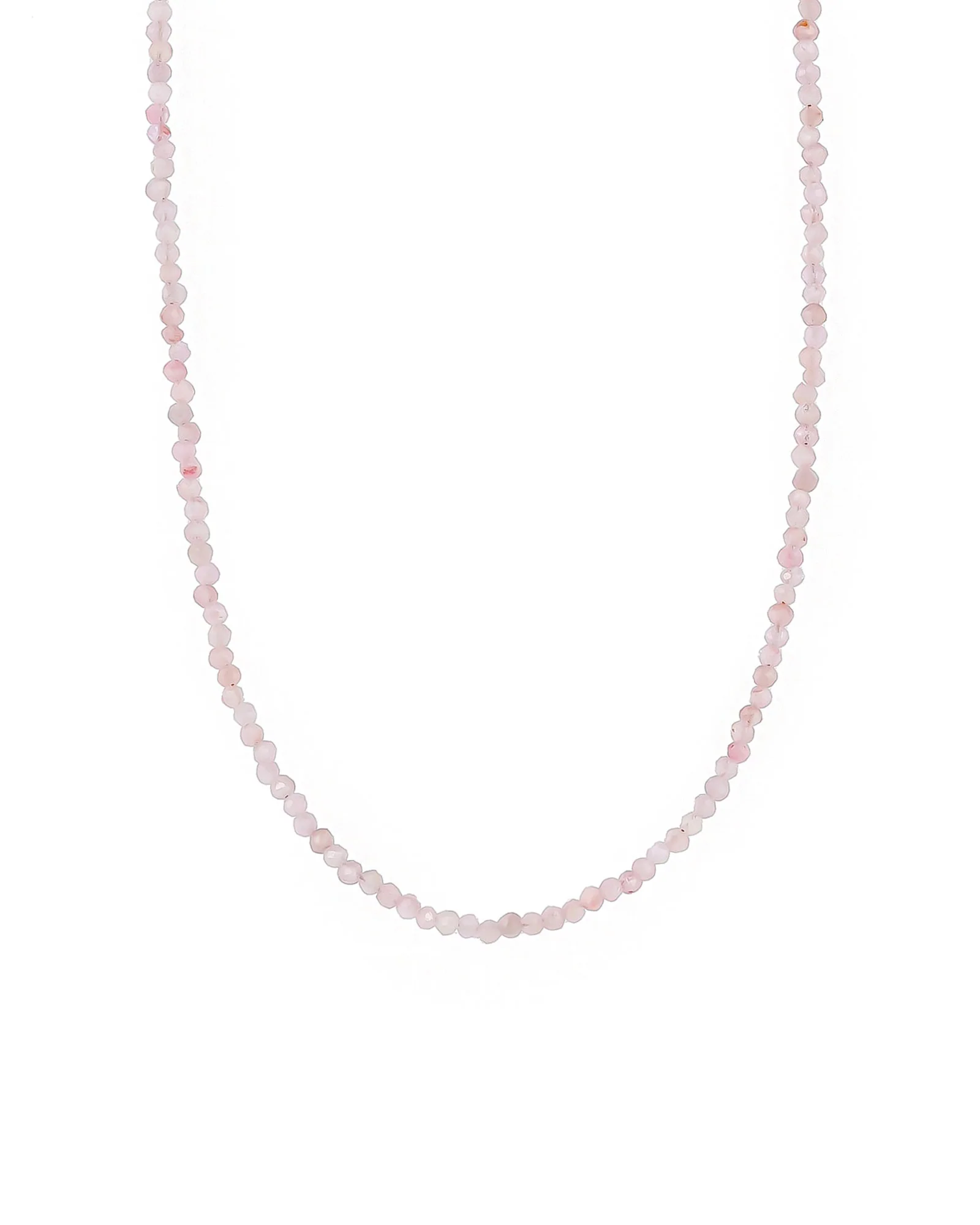 Kunzite Beaded Necklace | 2mm