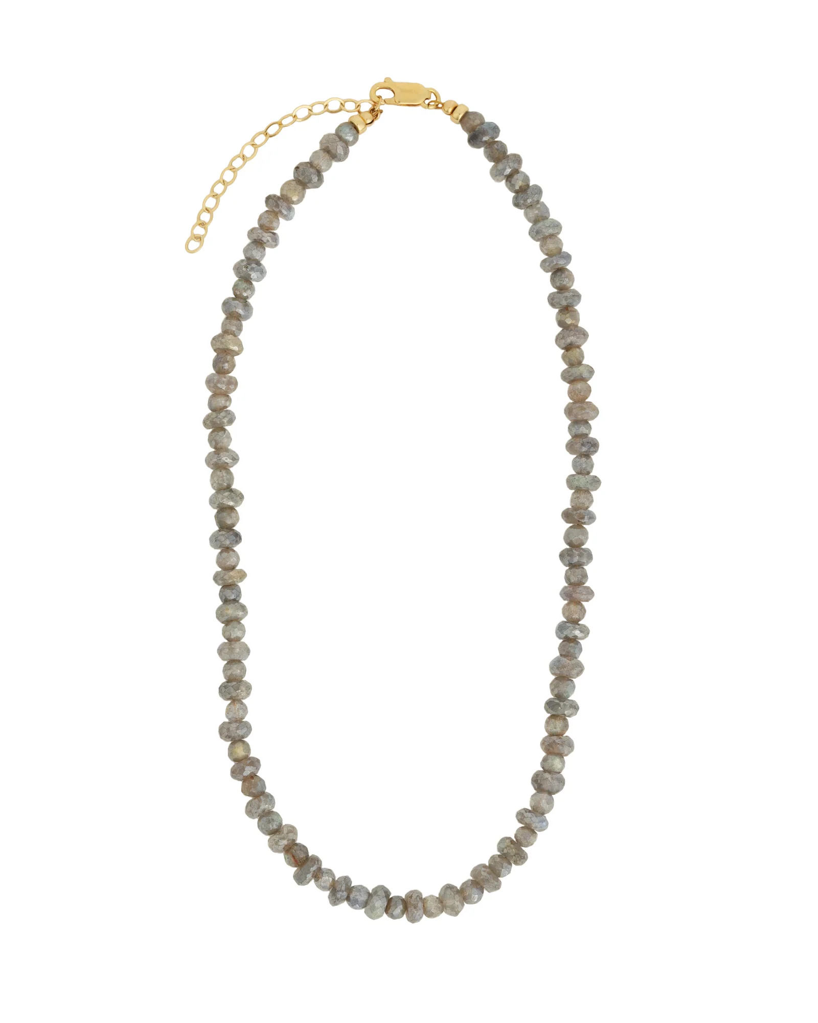 Mixed Labradorite Faceted Necklace - Image 3