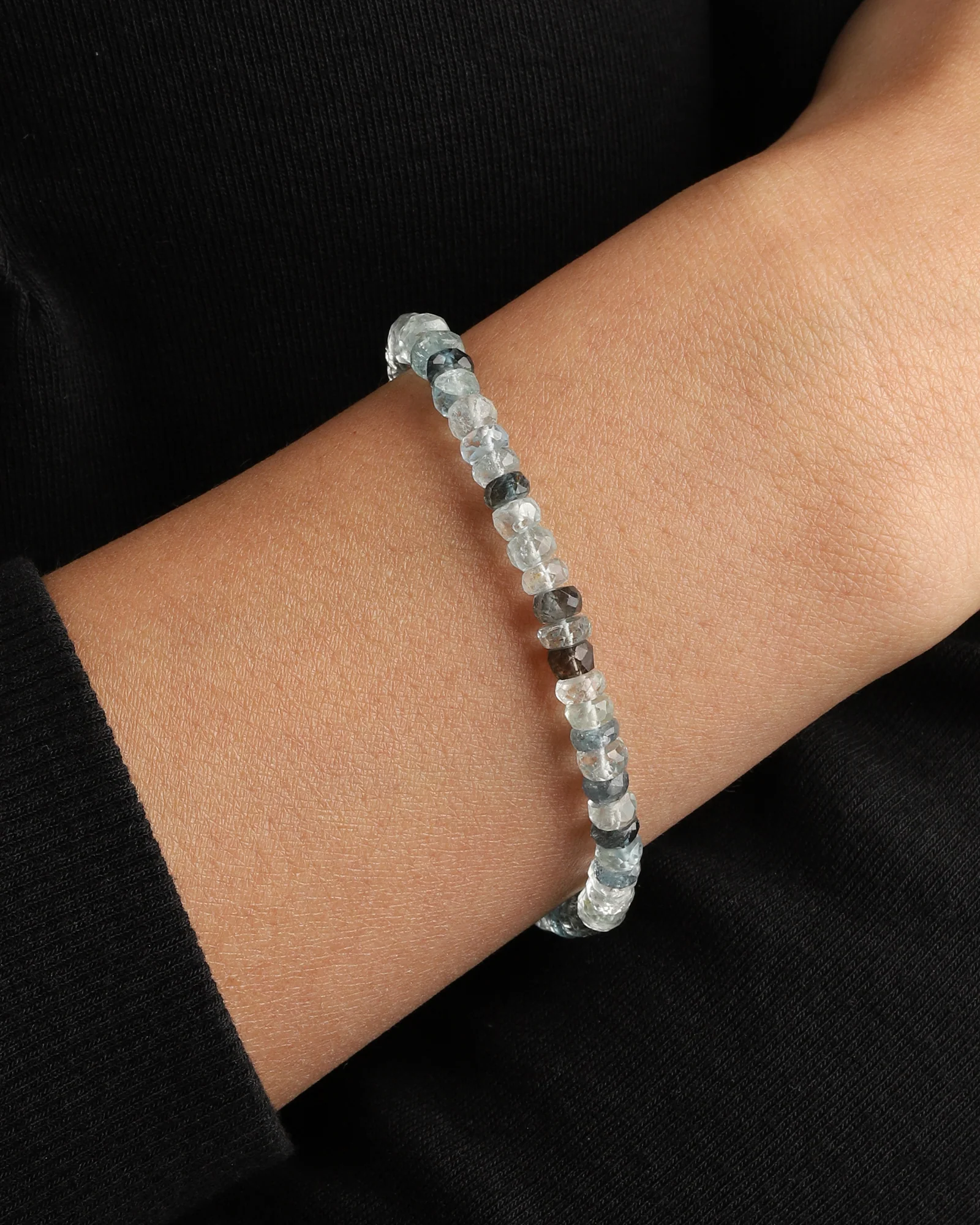 Moss Aquamarine Bracelet | 5mm - Image 3