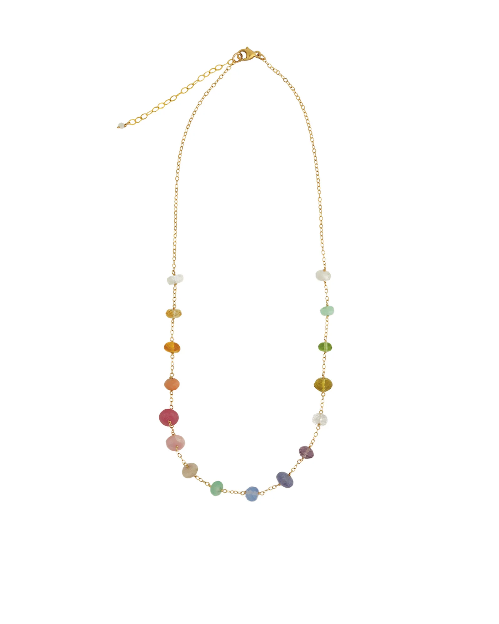 Mixed Stone Satellite Necklace - Image 3