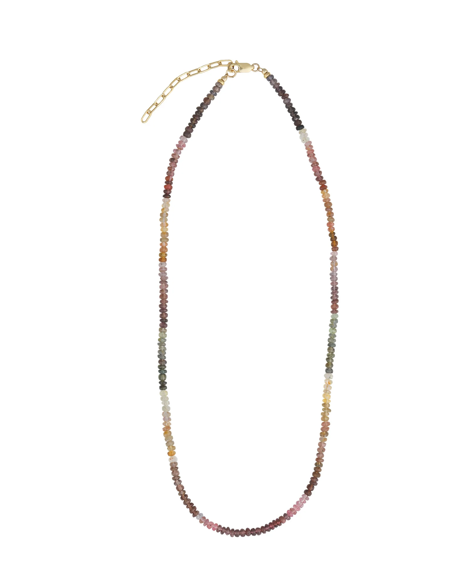 Spinel Mix Beaded Necklace | 3.5mm - Image 3