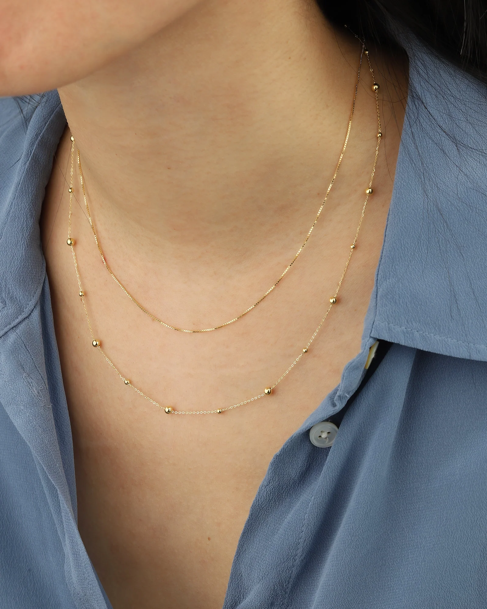 Box Chain Necklace - Image 2