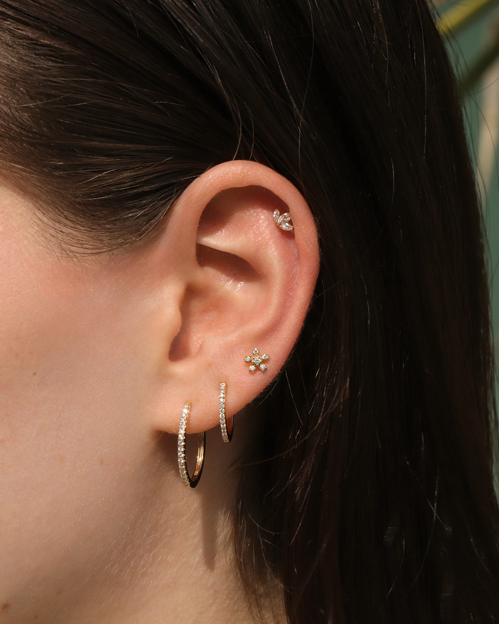 Marquise Cartilage Stud - Image 2