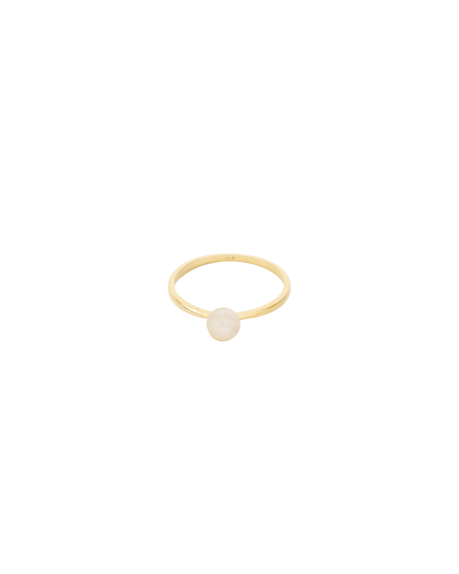Solitaire Pearl Ring - Image 3