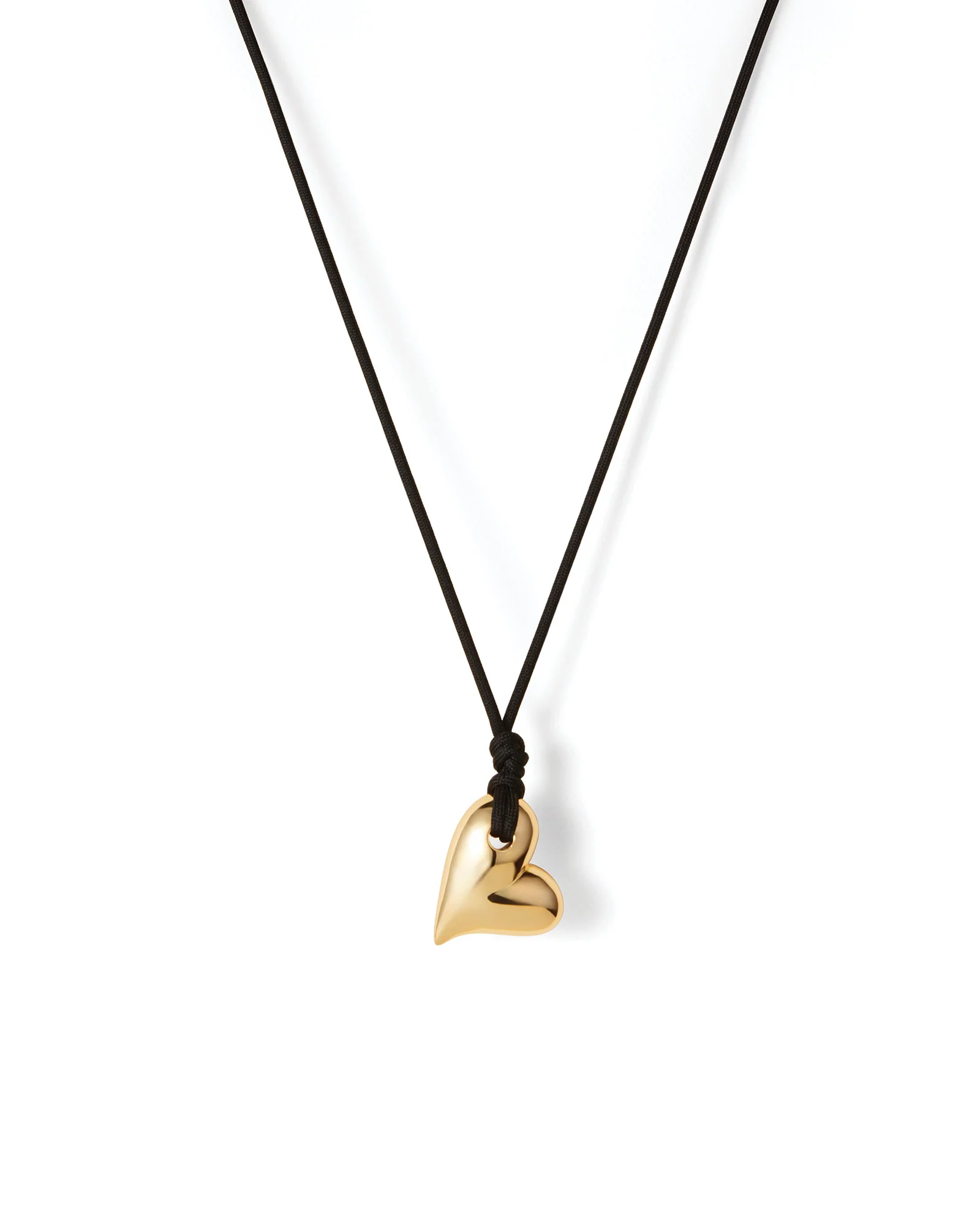 Art Heart On A String Necklace