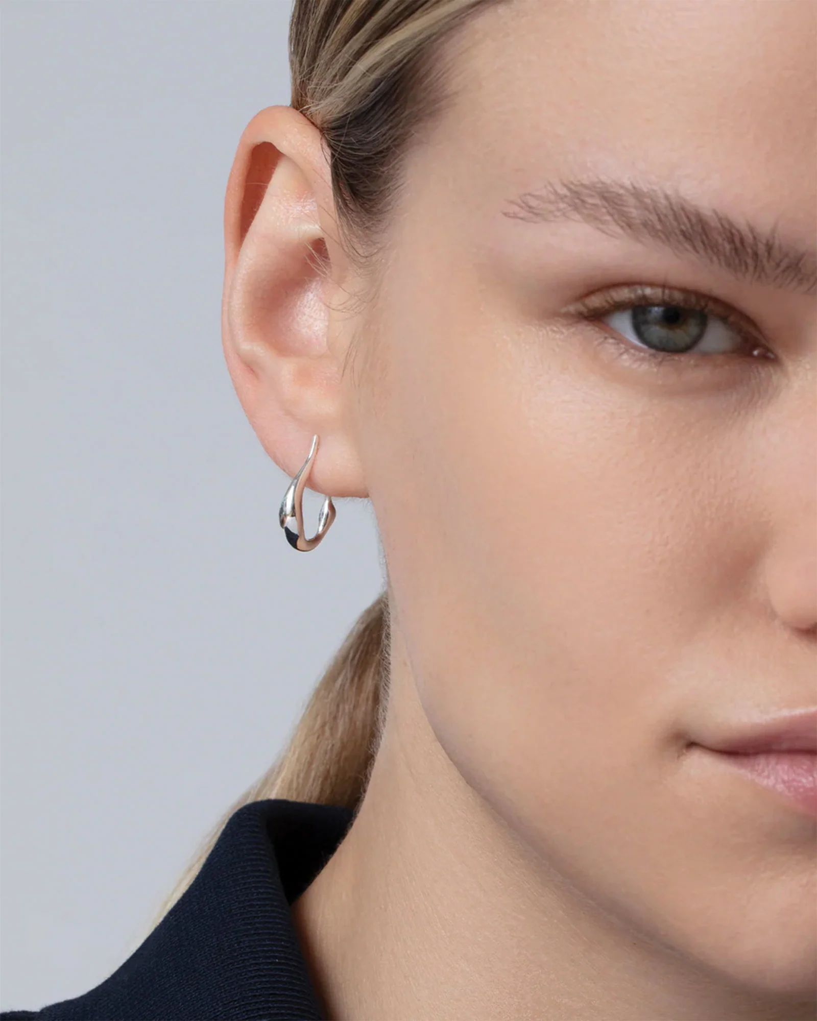 Mini Colette Hoop Earrings - Image 2